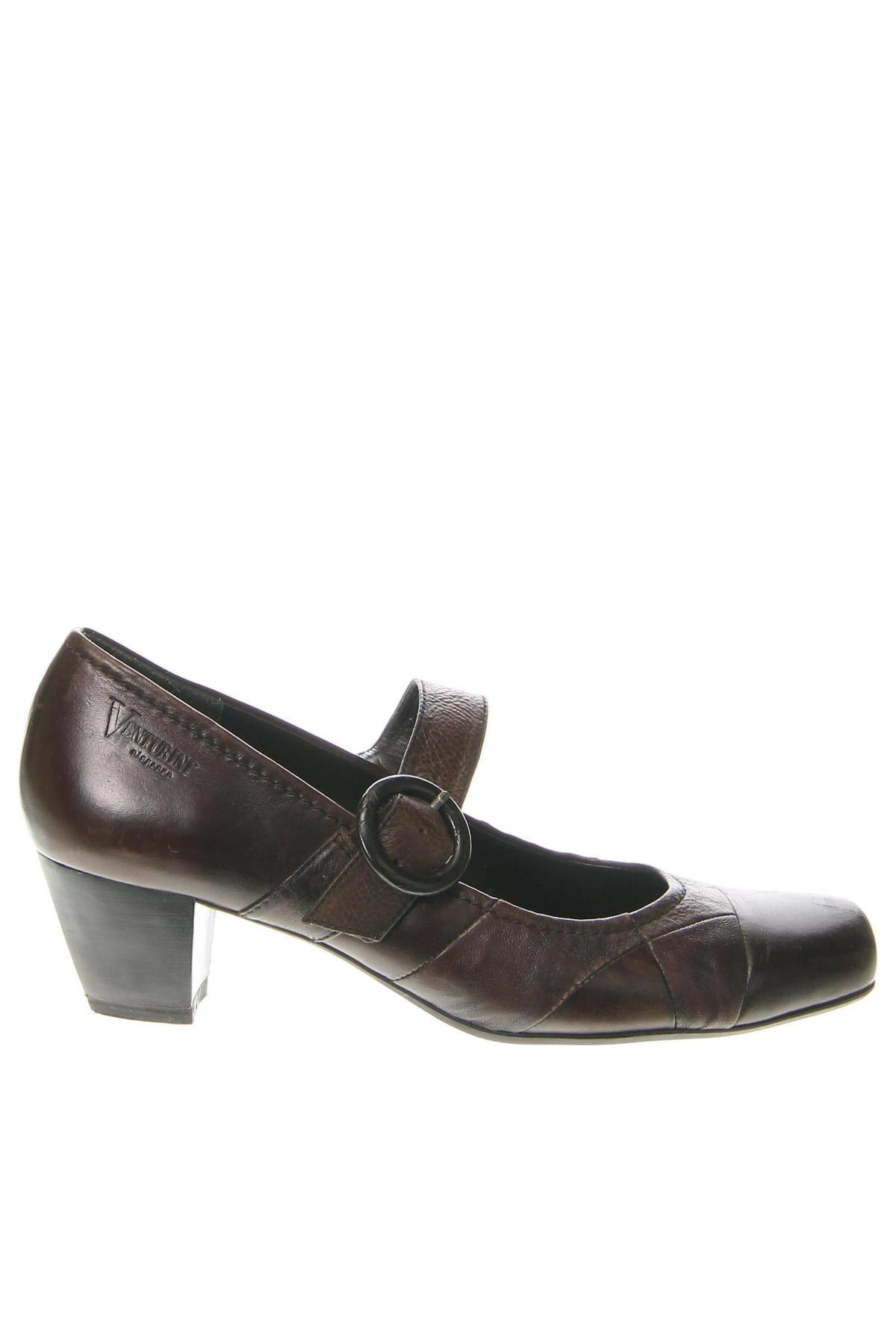 Дамски обувки Venturini, Размер 38, Цвят Кафяв, Цена 41,06 лв.