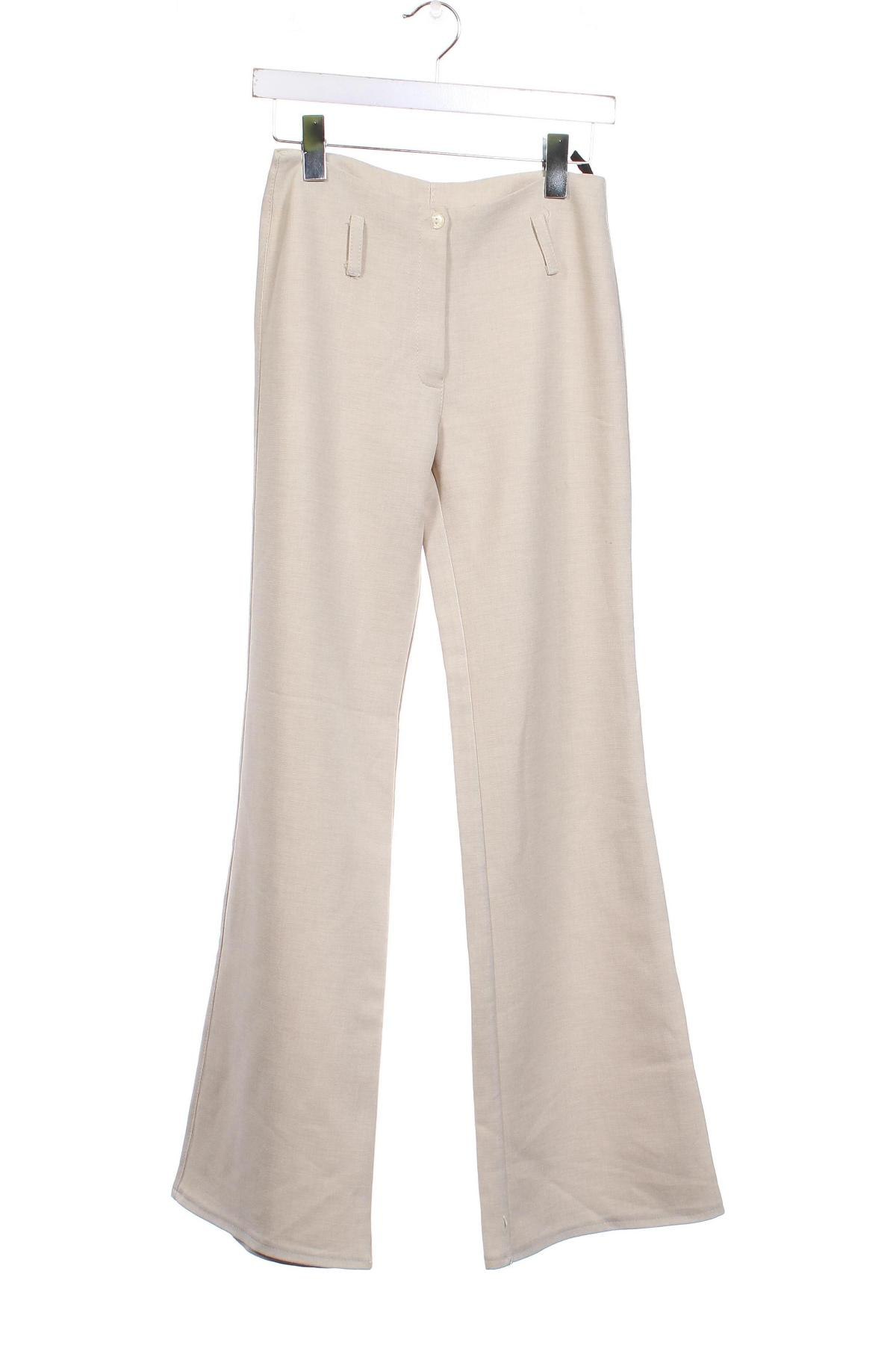 Pantaloni de femei, Mărime XS, Culoare Bej, Preț 44,39 Lei