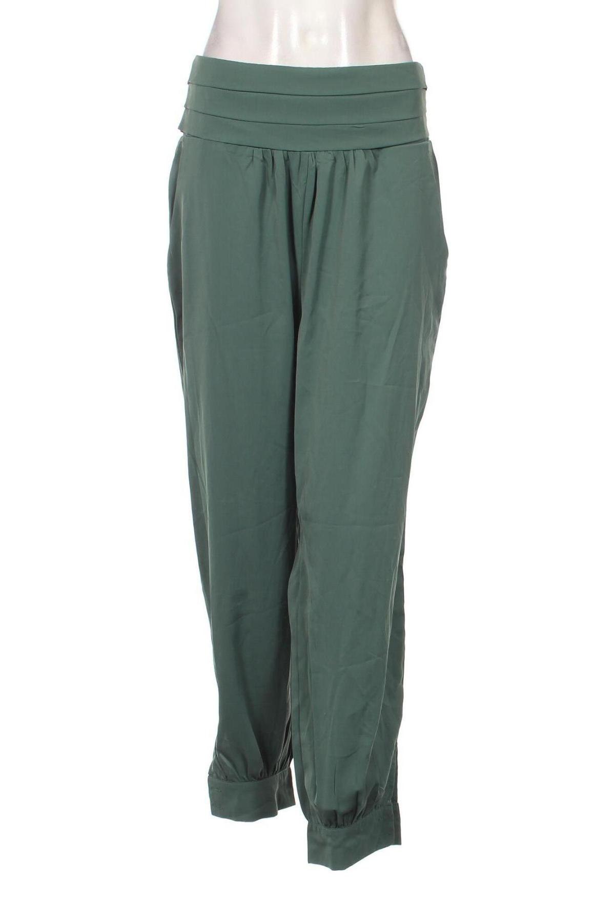 Pantaloni de femei, Mărime L, Culoare Verde, Preț 51,51 Lei