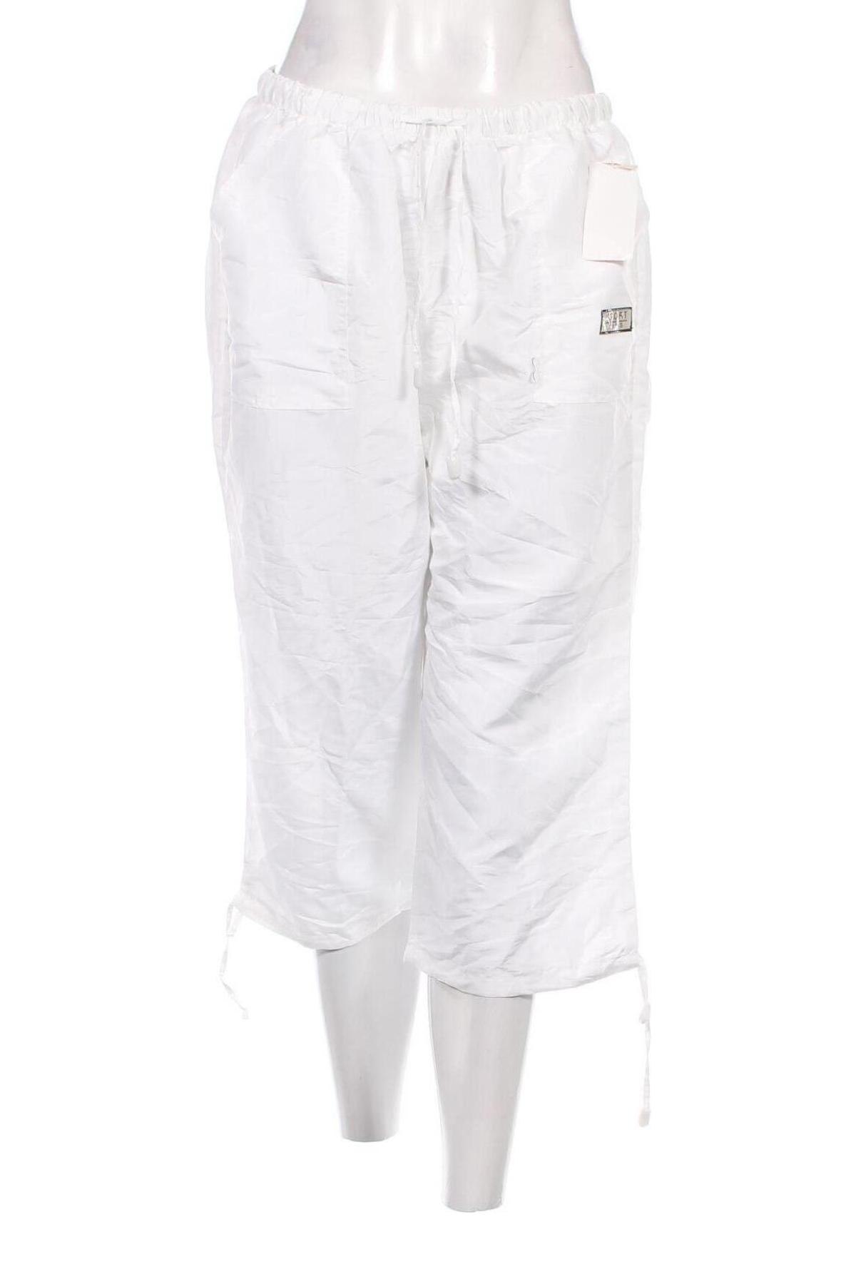 Dámské kalhoty , Velikost L, Barva Bílá, Cena  257,00 Kč
