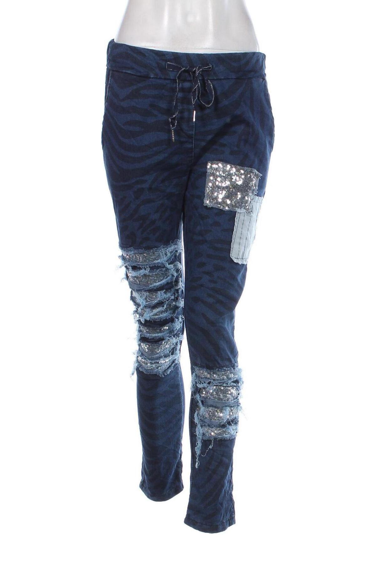 Pantaloni de femei, Mărime S, Culoare Albastru, Preț 19,08 Lei