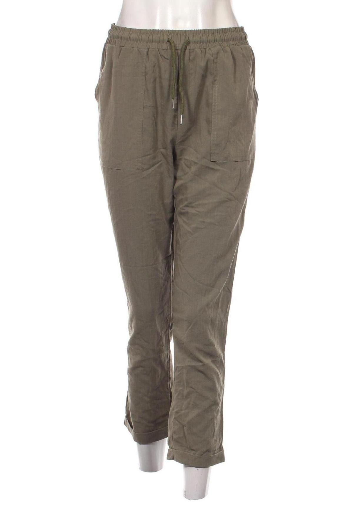 Dámské kalhoty , Velikost S, Barva Zelená, Cena  120,00 Kč