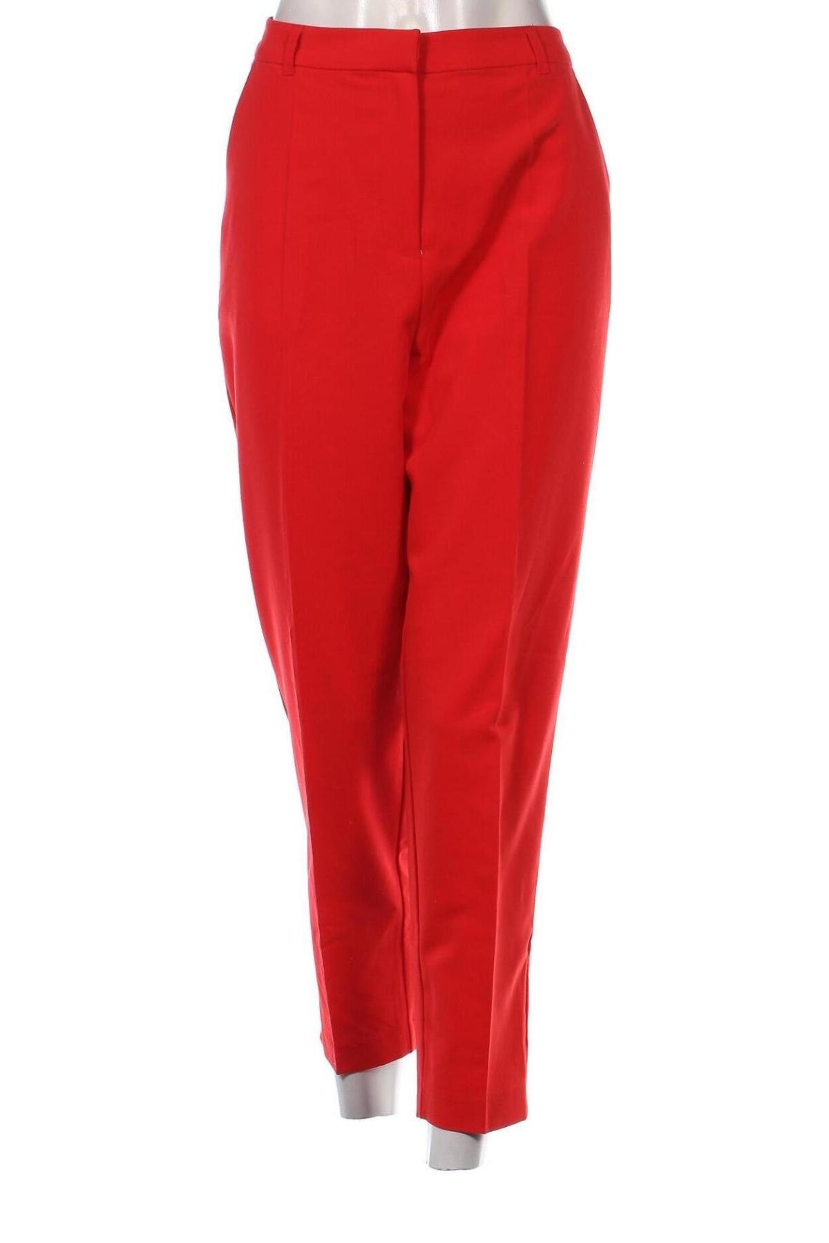Pantaloni de femei Amisu, Mărime L, Culoare Roșu, Preț 73,98 Lei