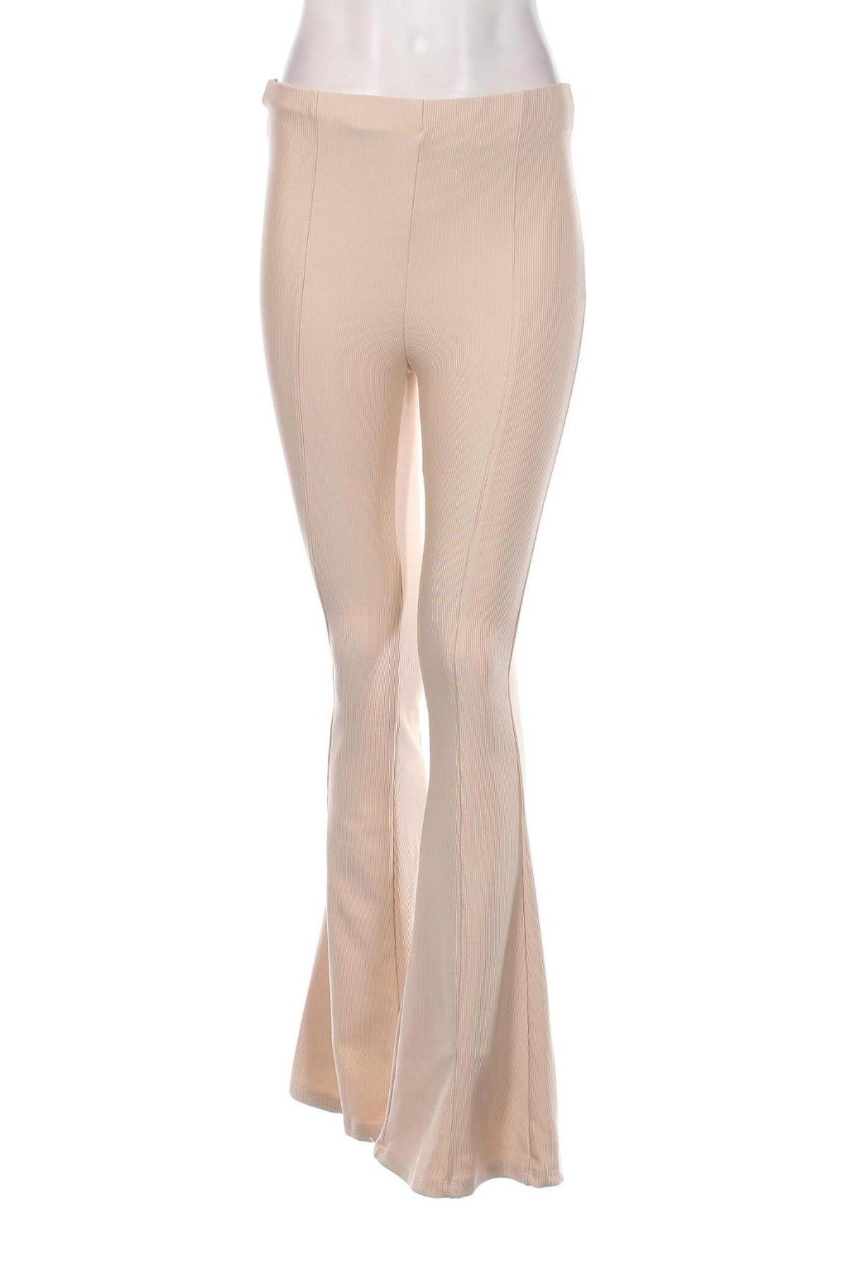 Damenhose Bershka, Größe S, Farbe Beige, Preis 20,18 €