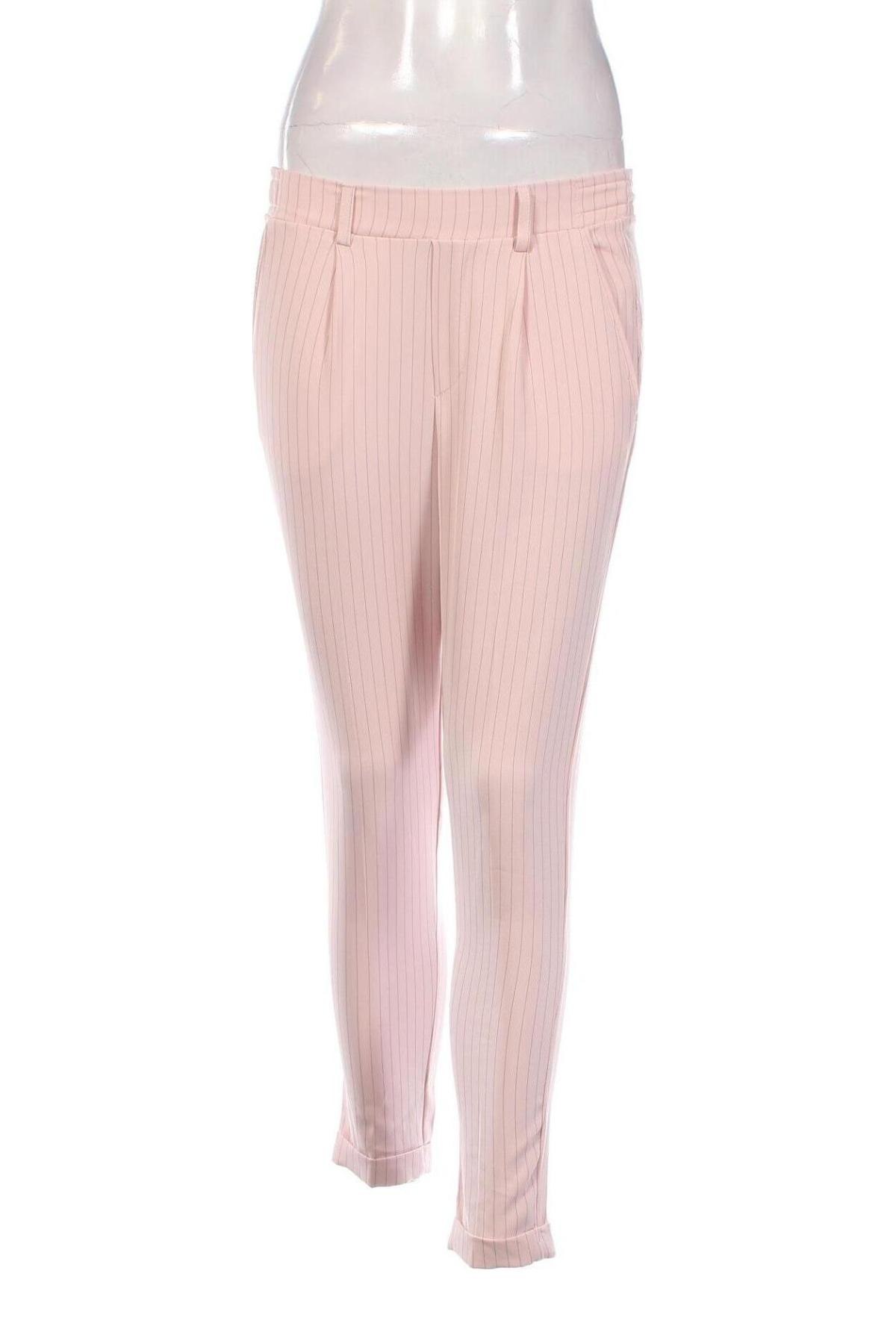 Dámské kalhoty  Bershka, Velikost XS, Barva Růžová, Cena  371,00 Kč