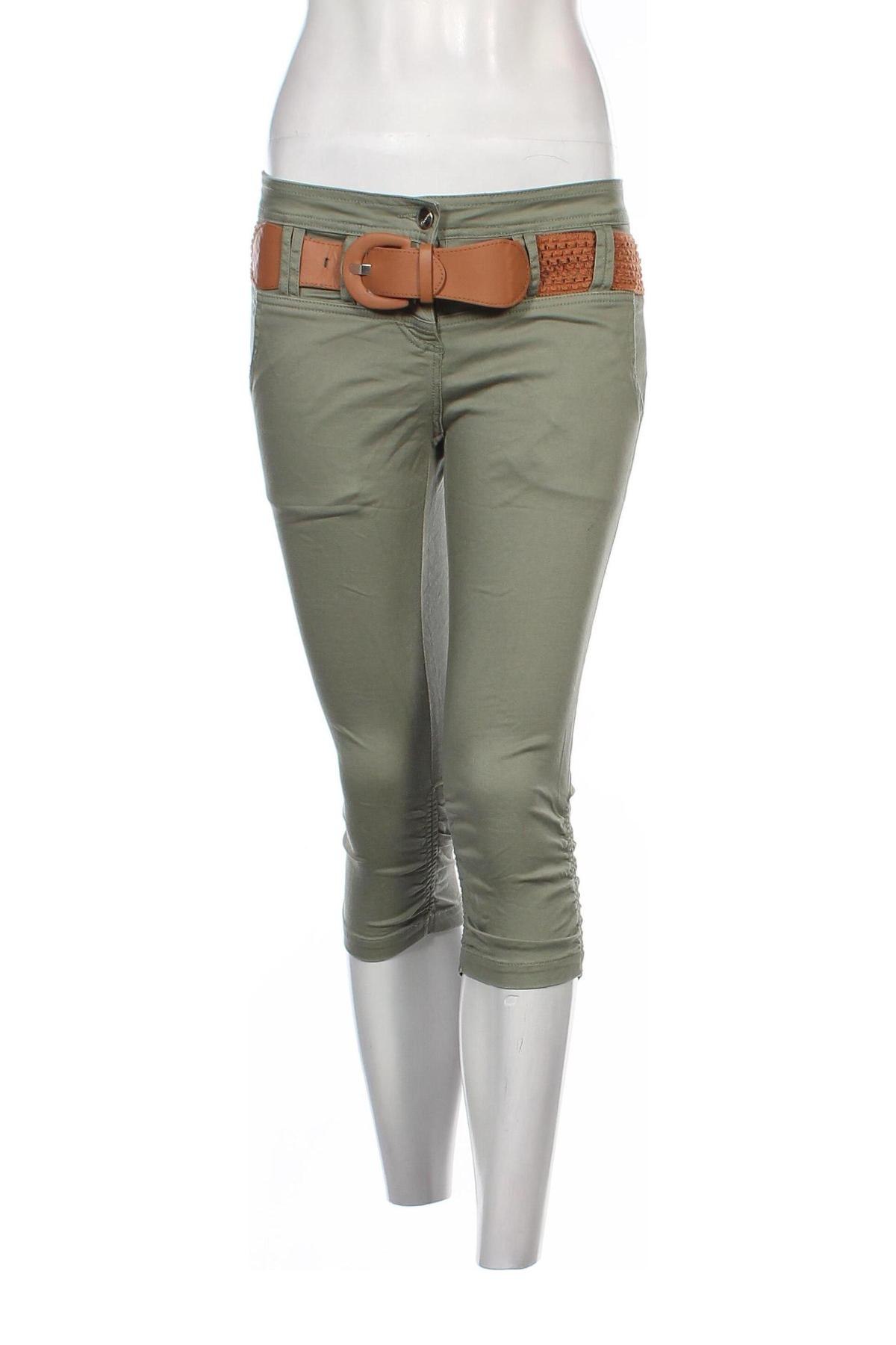 Дамски панталон Blind Date, Размер XS, Цвят Зелен, Цена 7,54 лв.