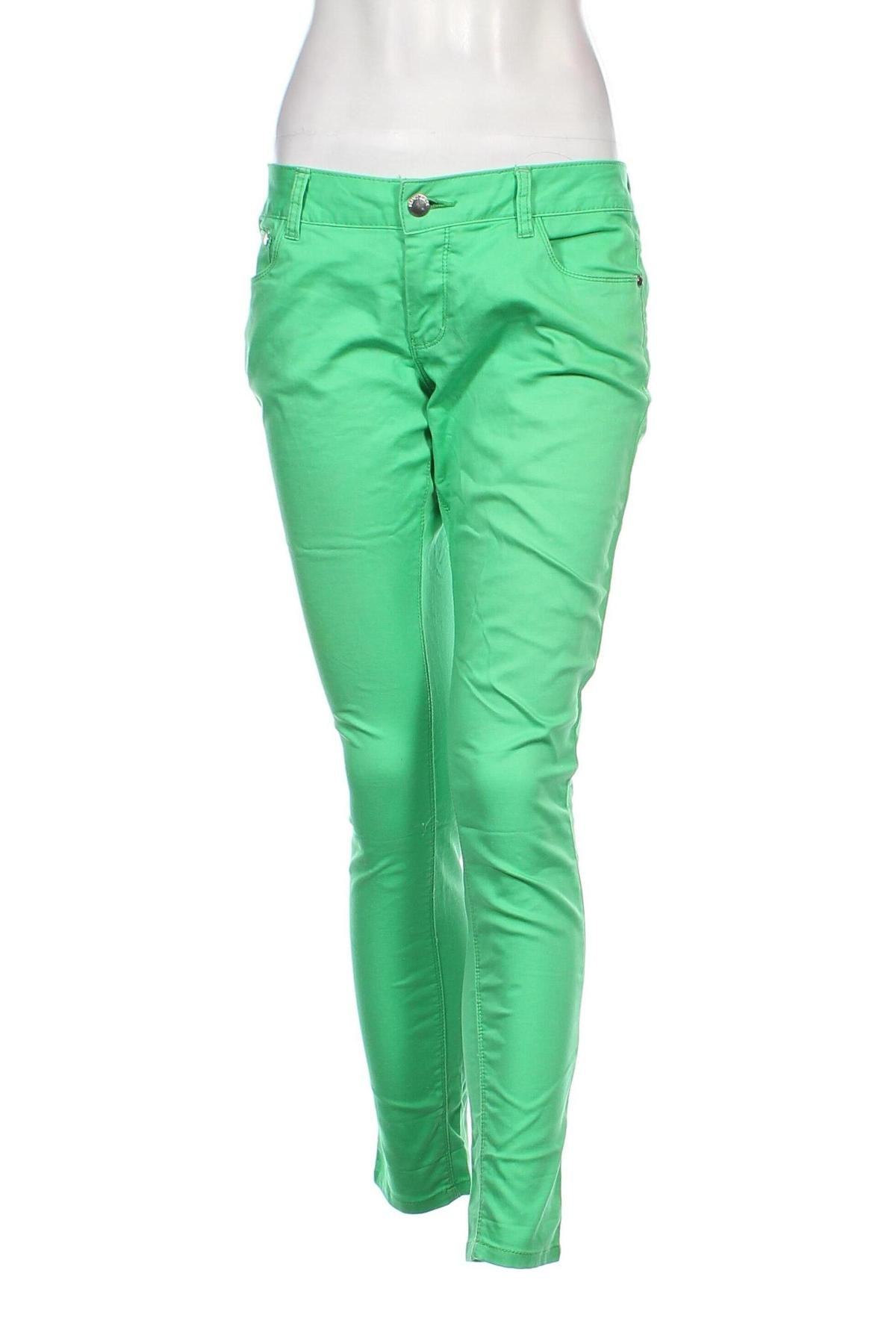 Pantaloni de femei Blind Date, Mărime M, Culoare Verde, Preț 31,48 Lei