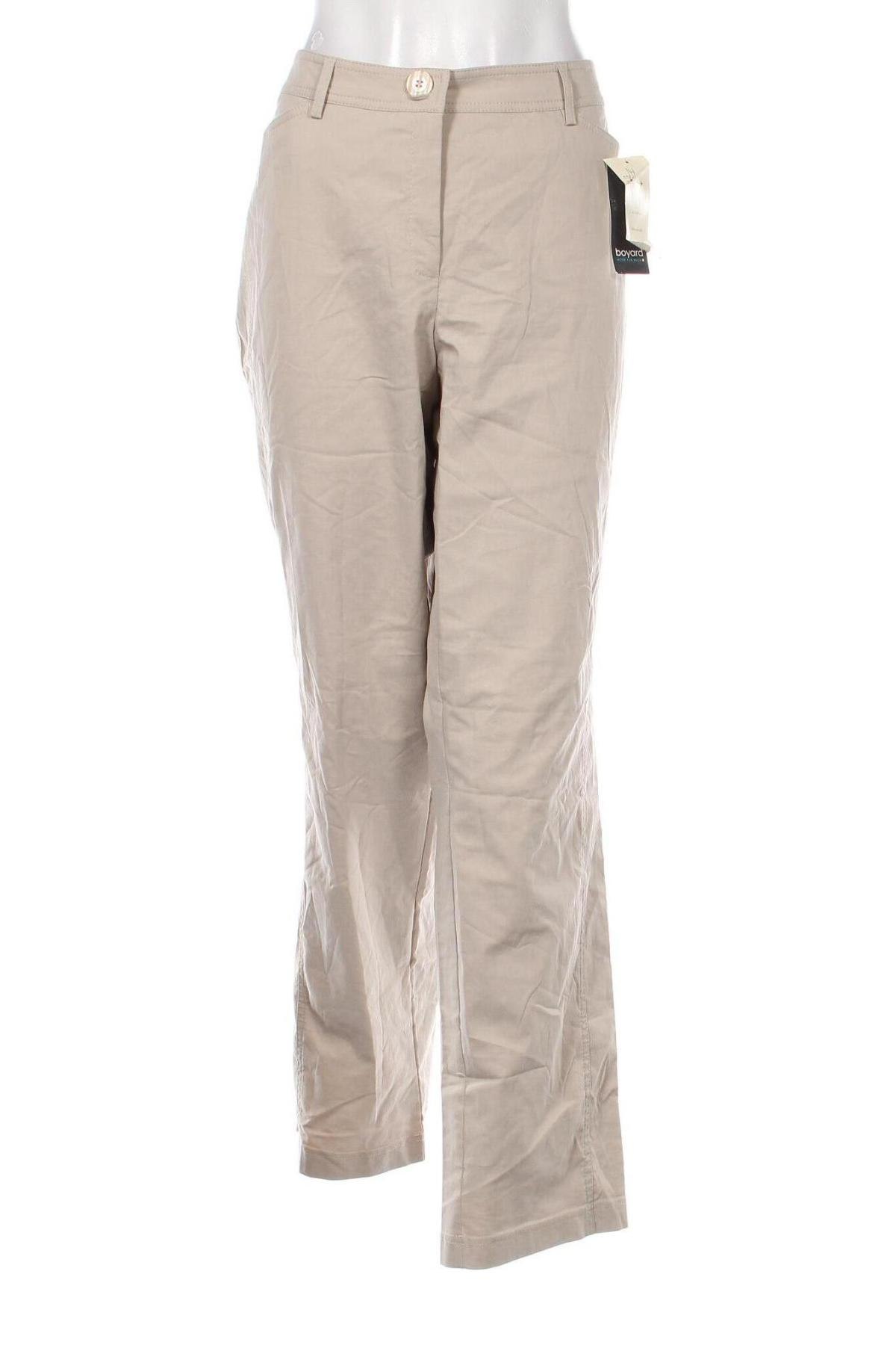 Damenhose Boyard, Größe XL, Farbe Beige, Preis 10,58 €