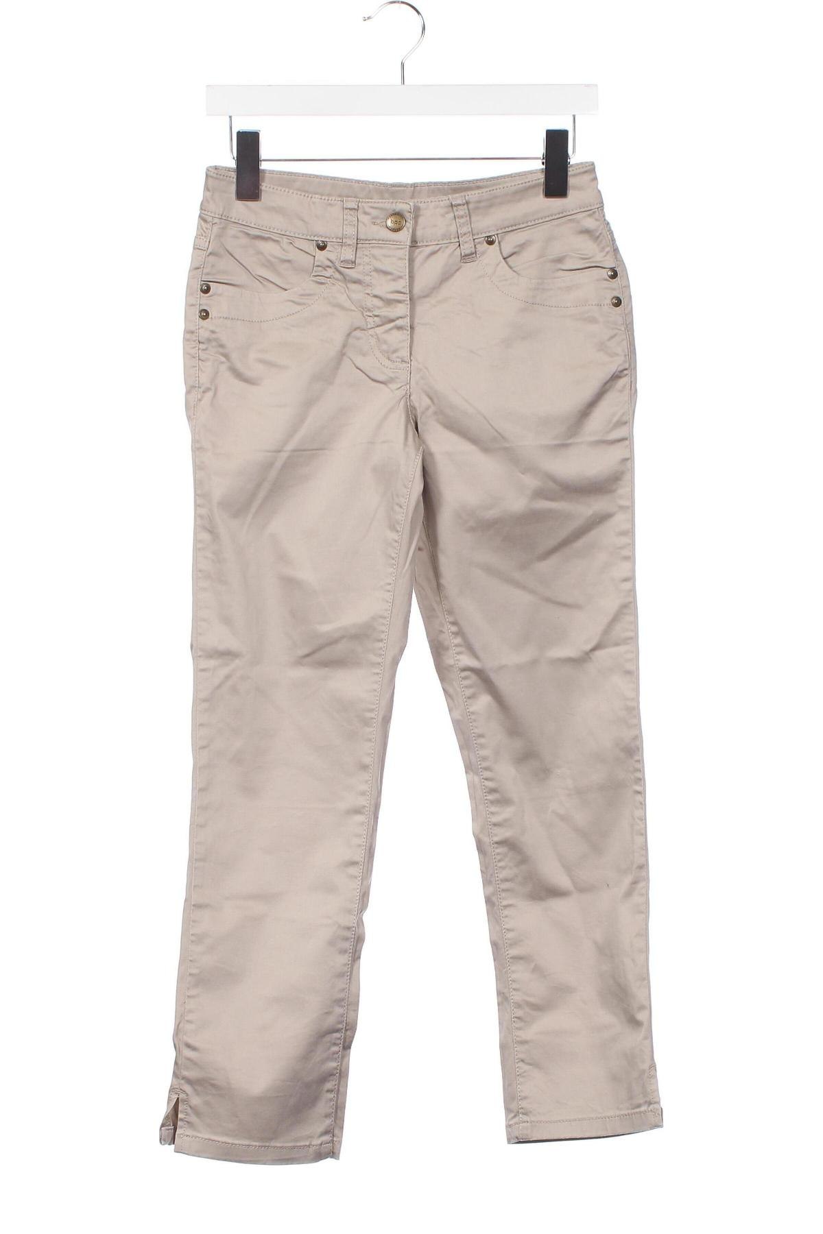 Дамски панталон Bpc Bonprix Collection, Размер XS, Цвят Бежов, Цена 16,62 лв.