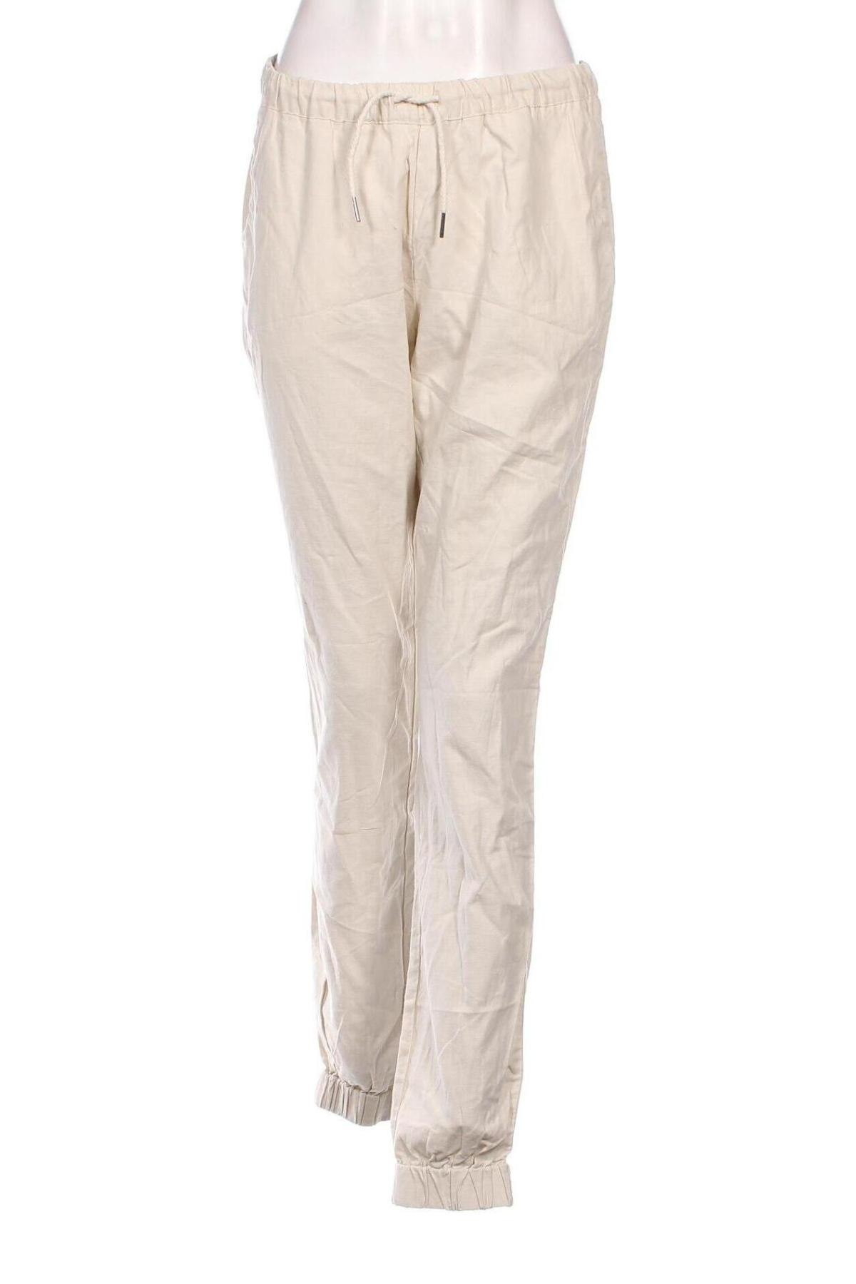 Pantaloni de femei Bpc Bonprix Collection, Mărime M, Culoare Ecru, Preț 95,39 Lei