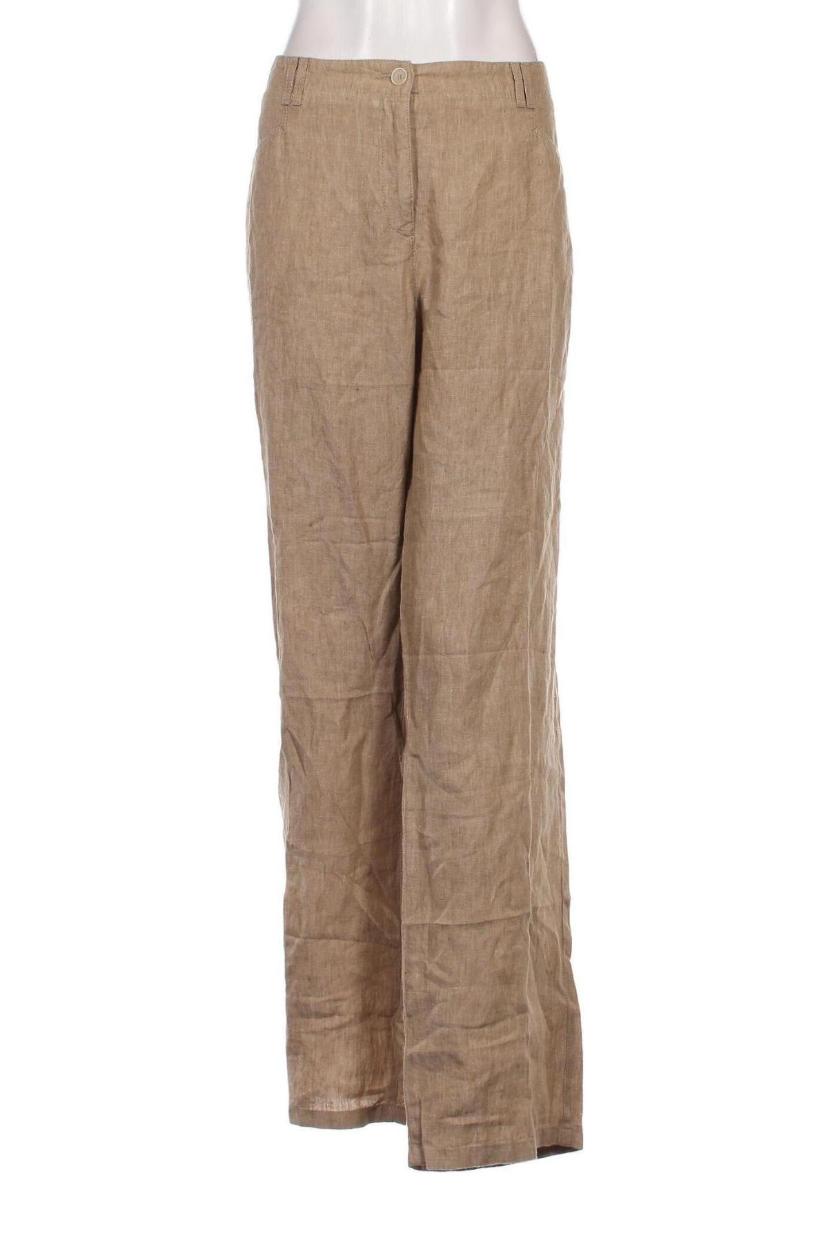 Дамски панталон Brax, Размер XXL, Цвят Бежов, Цена 156,00 лв.