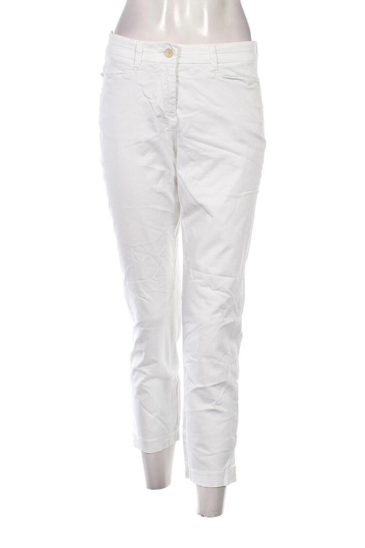 Дамски панталон Brax, Размер S, Цвят Бял, Цена 30,60 лв.