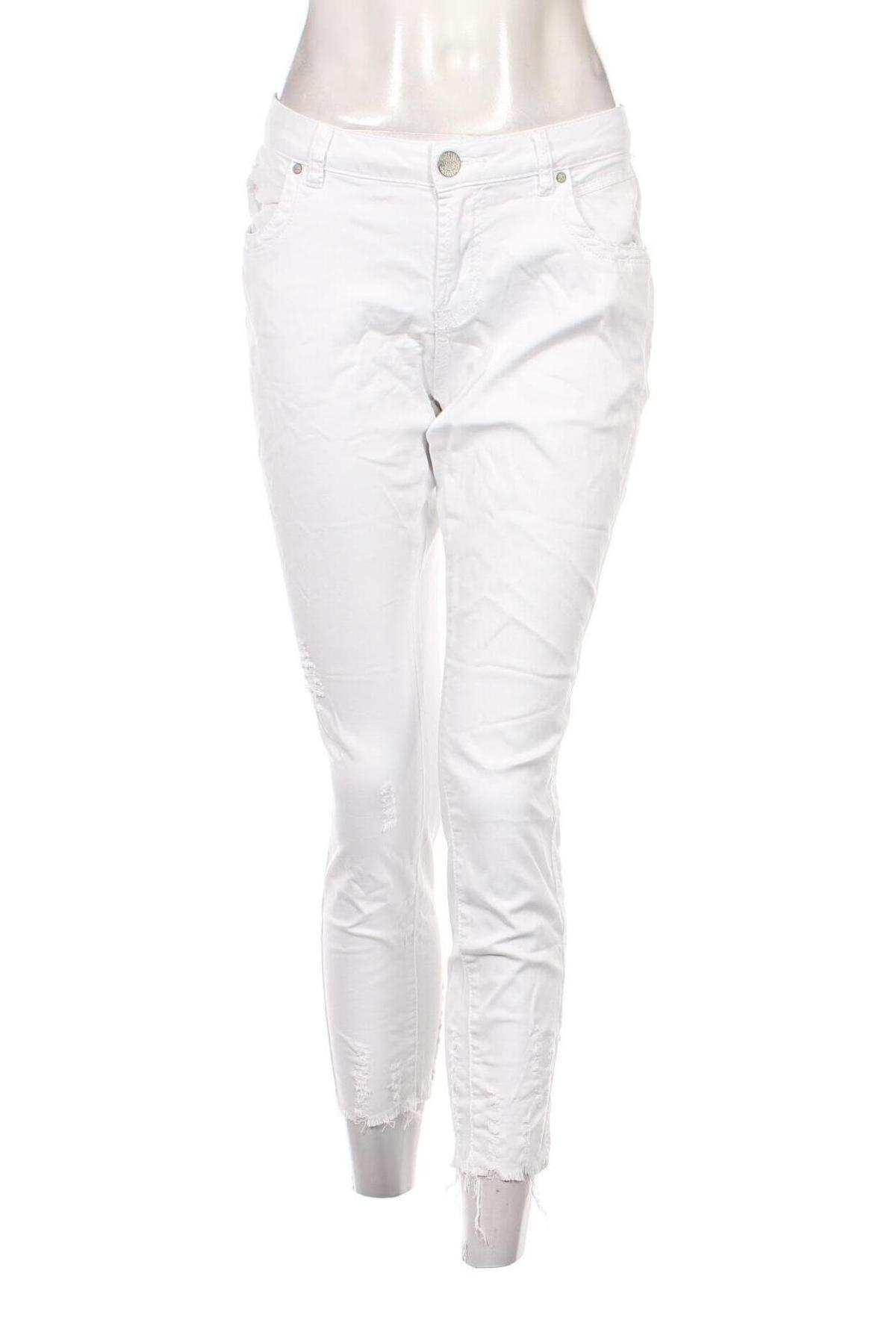 Γυναικείο παντελόνι Buena Vista, Μέγεθος M, Χρώμα Λευκό, Τιμή 5,07 €