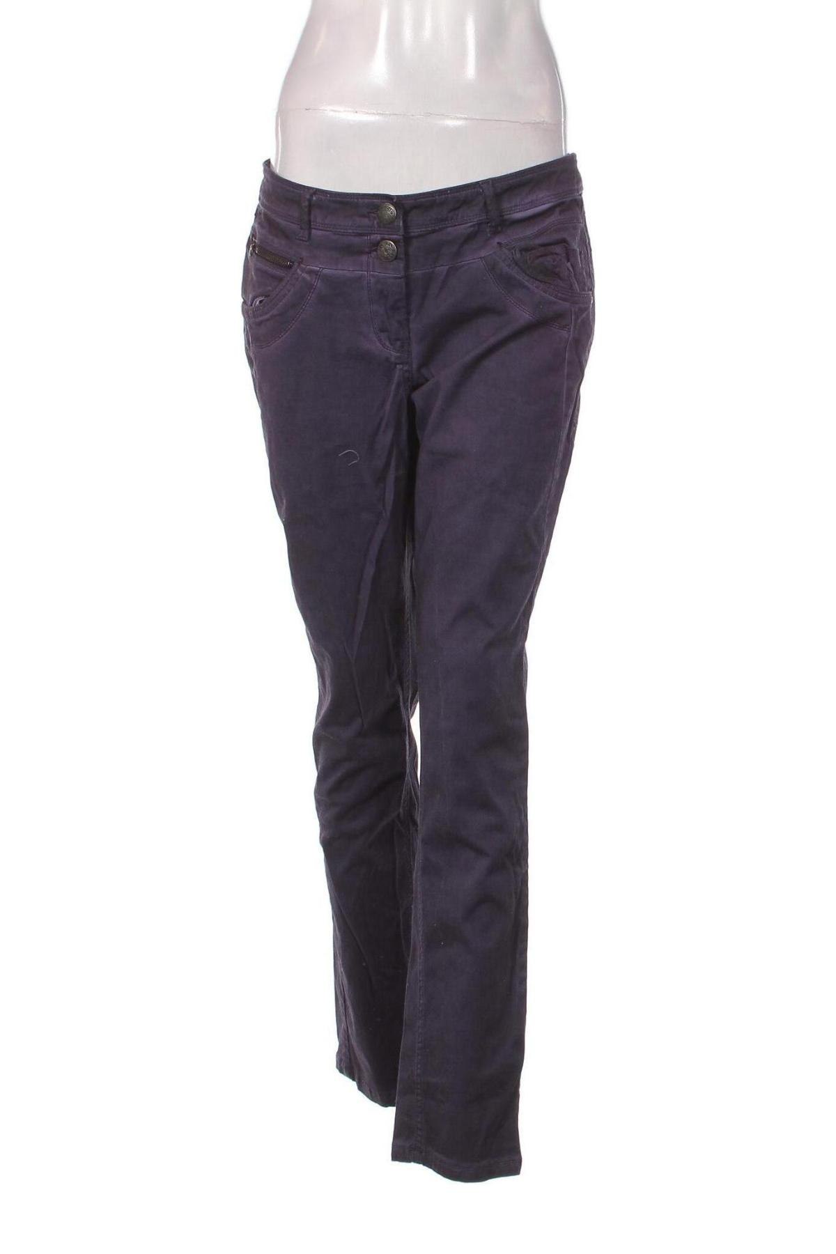 Pantaloni de femei Cecil, Mărime L, Culoare Mov, Preț 56,48 Lei