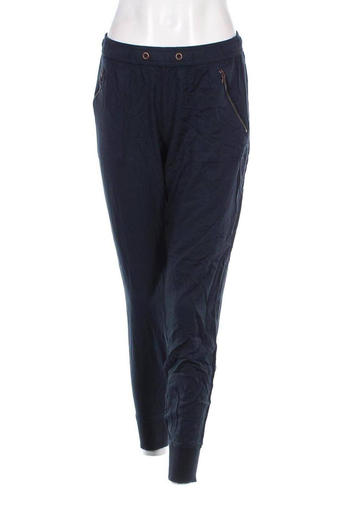 Pantaloni de femei Clockhouse, Mărime L, Culoare Albastru, Preț 38,16 Lei
