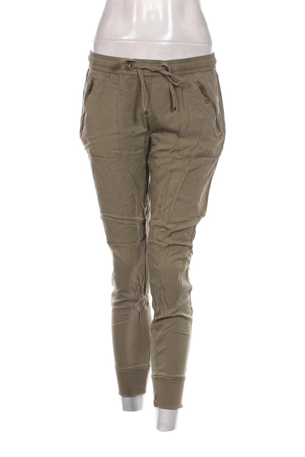 Pantaloni de femei Clockhouse, Mărime M, Culoare Verde, Preț 73,98 Lei