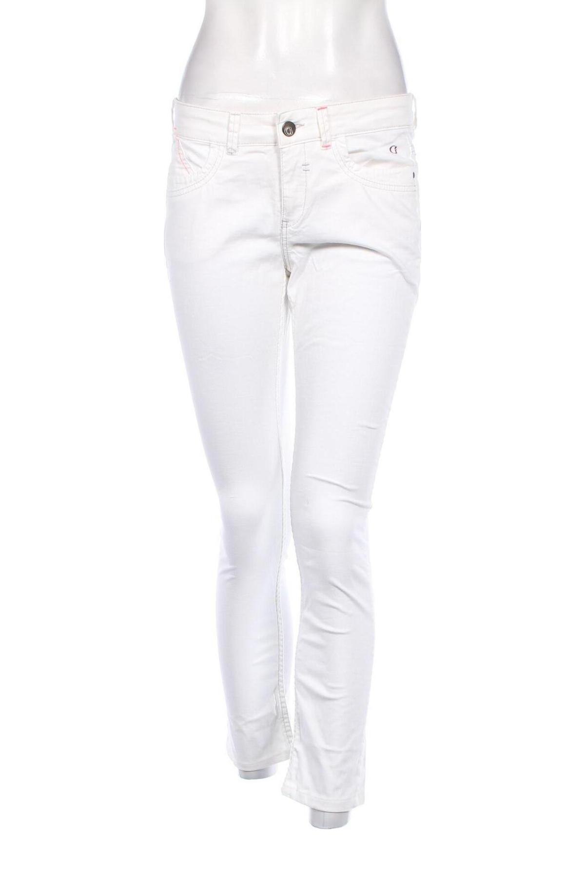 Γυναικείο παντελόνι Comma,, Μέγεθος S, Χρώμα Λευκό, Τιμή 16,82 €