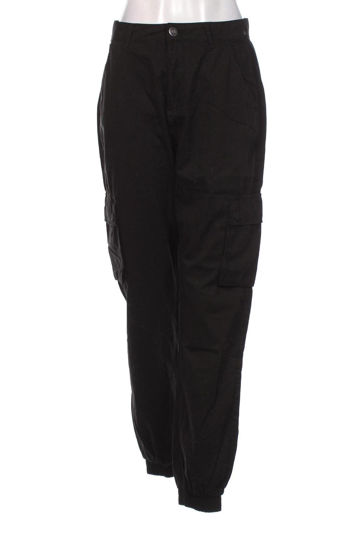 Pantaloni de femei DEF, Mărime M, Culoare Negru, Preț 92,31 Lei