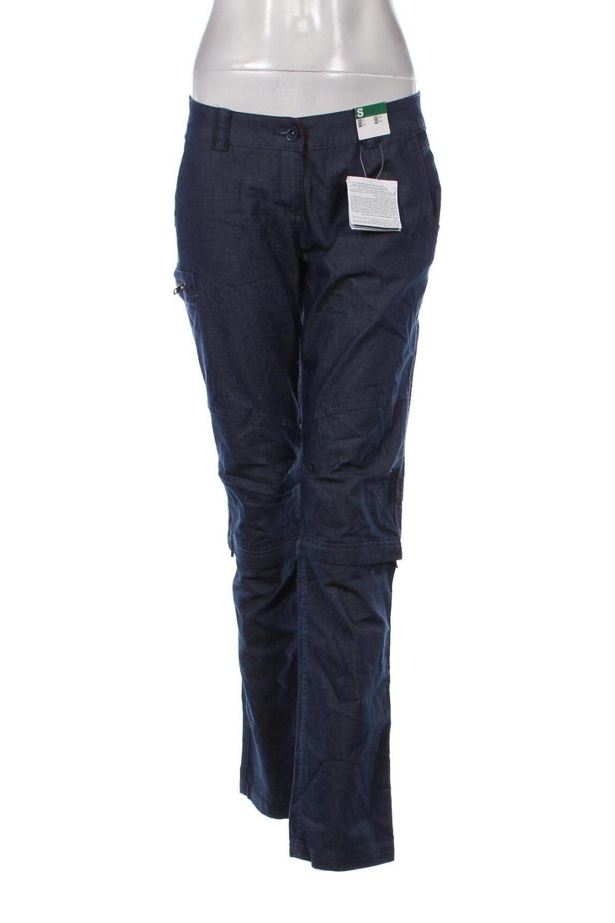 Pantaloni de femei Decathlon, Mărime M, Culoare Albastru, Preț 39,34 Lei