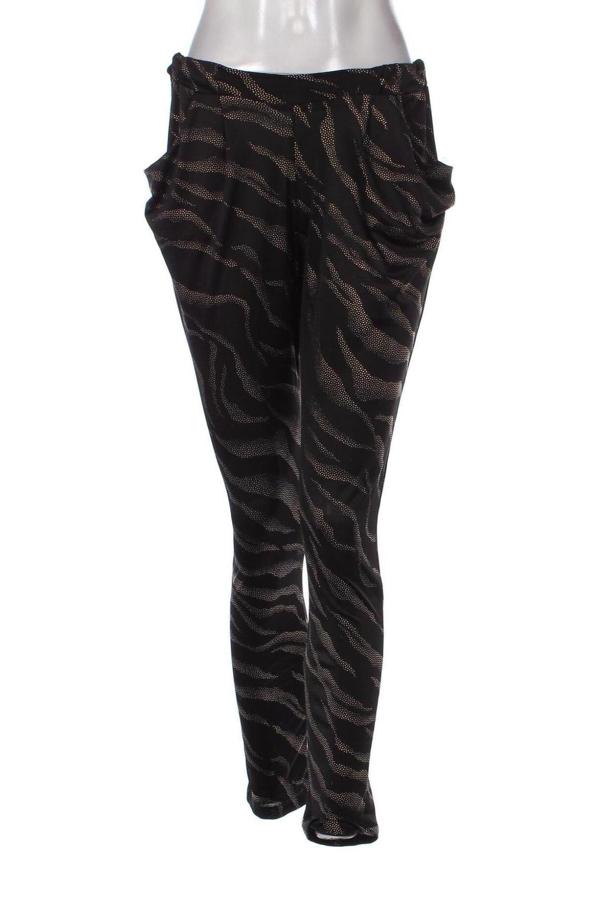 Γυναικείο παντελόνι Double Zero, Μέγεθος M, Χρώμα Μαύρο, Τιμή 7,61 €