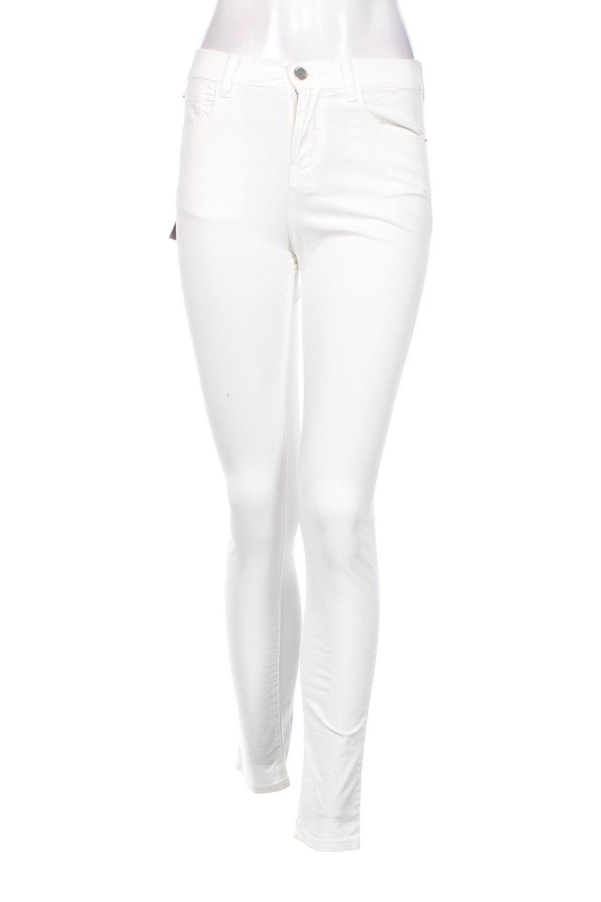Дамски панталон Emporio Armani, Размер S, Цвят Бял, Цена 203,00 лв.