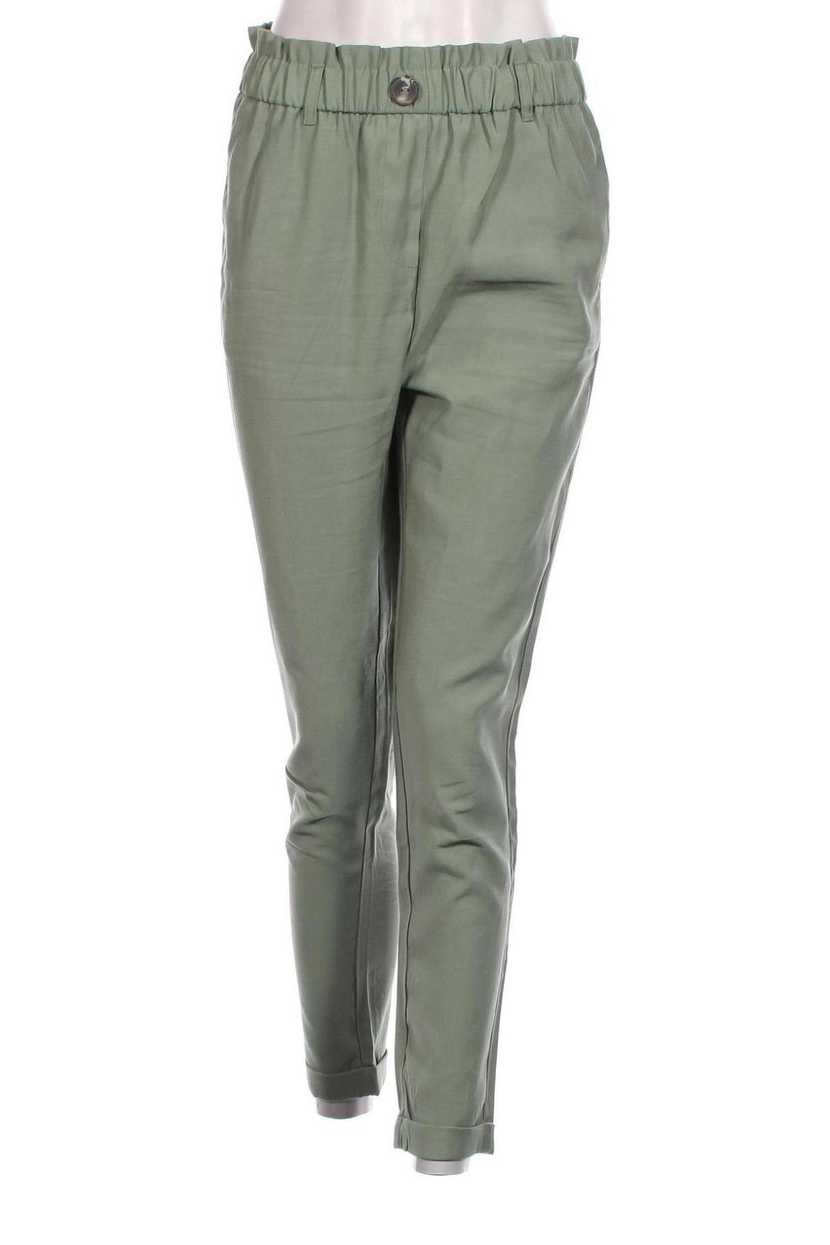 Pantaloni de femei Esmara, Mărime S, Culoare Verde, Preț 44,61 Lei
