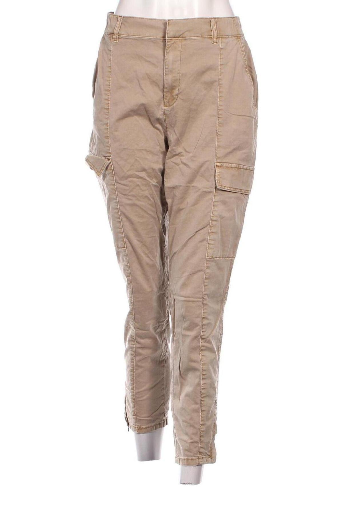 Pantaloni de femei Esprit, Mărime L, Culoare Bej, Preț 107,07 Lei