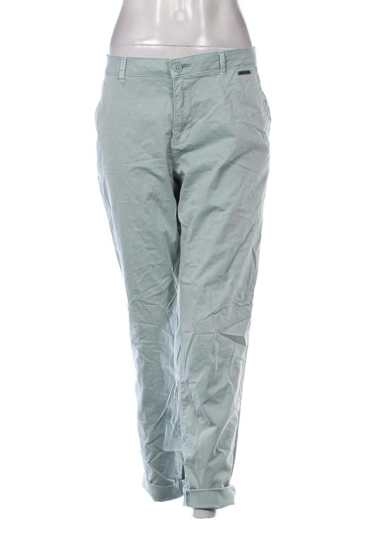 Дамски панталон Esprit, Размер L, Цвят Зелен, Цена 18,45 лв.