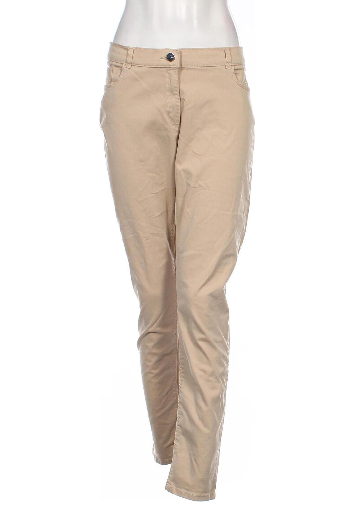 Γυναικείο παντελόνι Esprit, Μέγεθος L, Χρώμα  Μπέζ, Τιμή 25,36 €