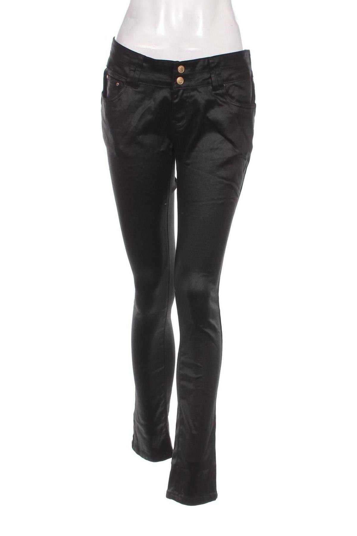 Γυναικείο παντελόνι Flame, Μέγεθος L, Χρώμα Μαύρο, Τιμή 8,07 €