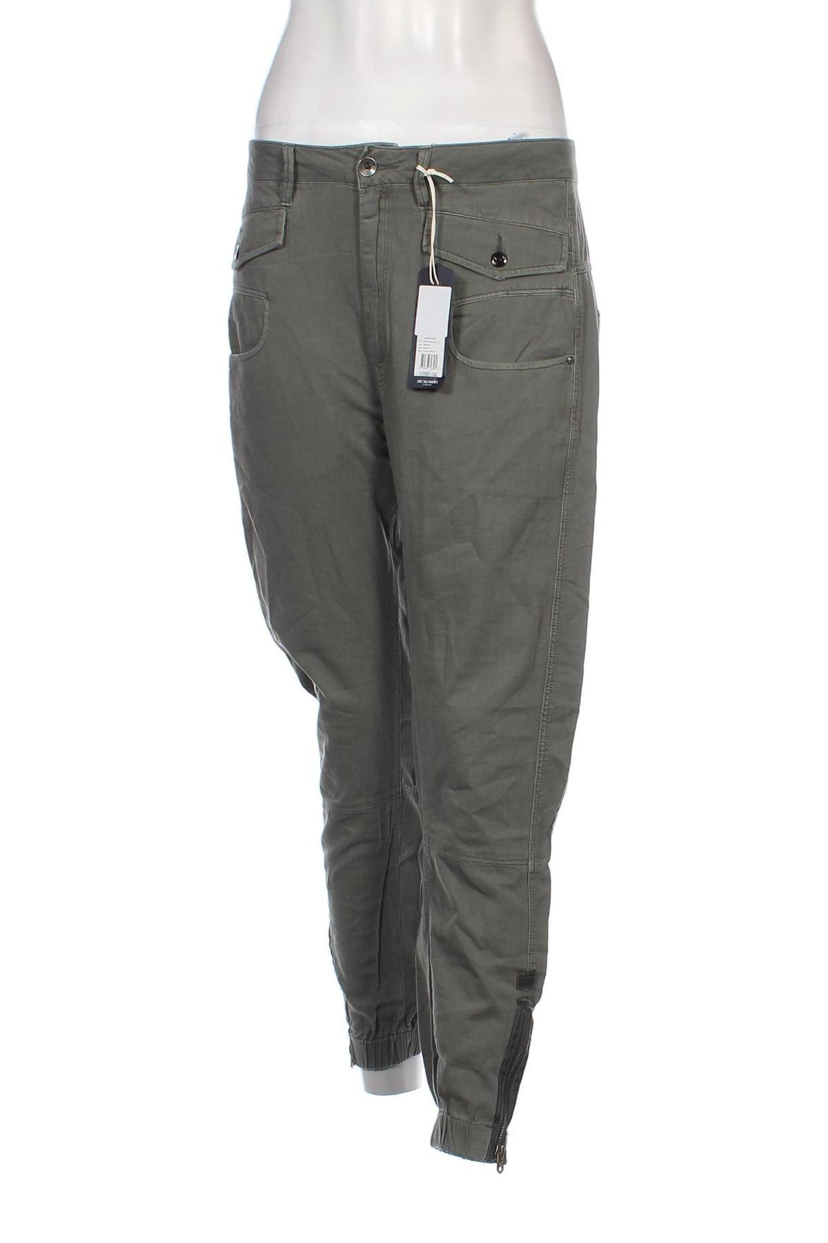 Pantaloni de femei G-Star Raw, Mărime L, Culoare Verde, Preț 529,61 Lei