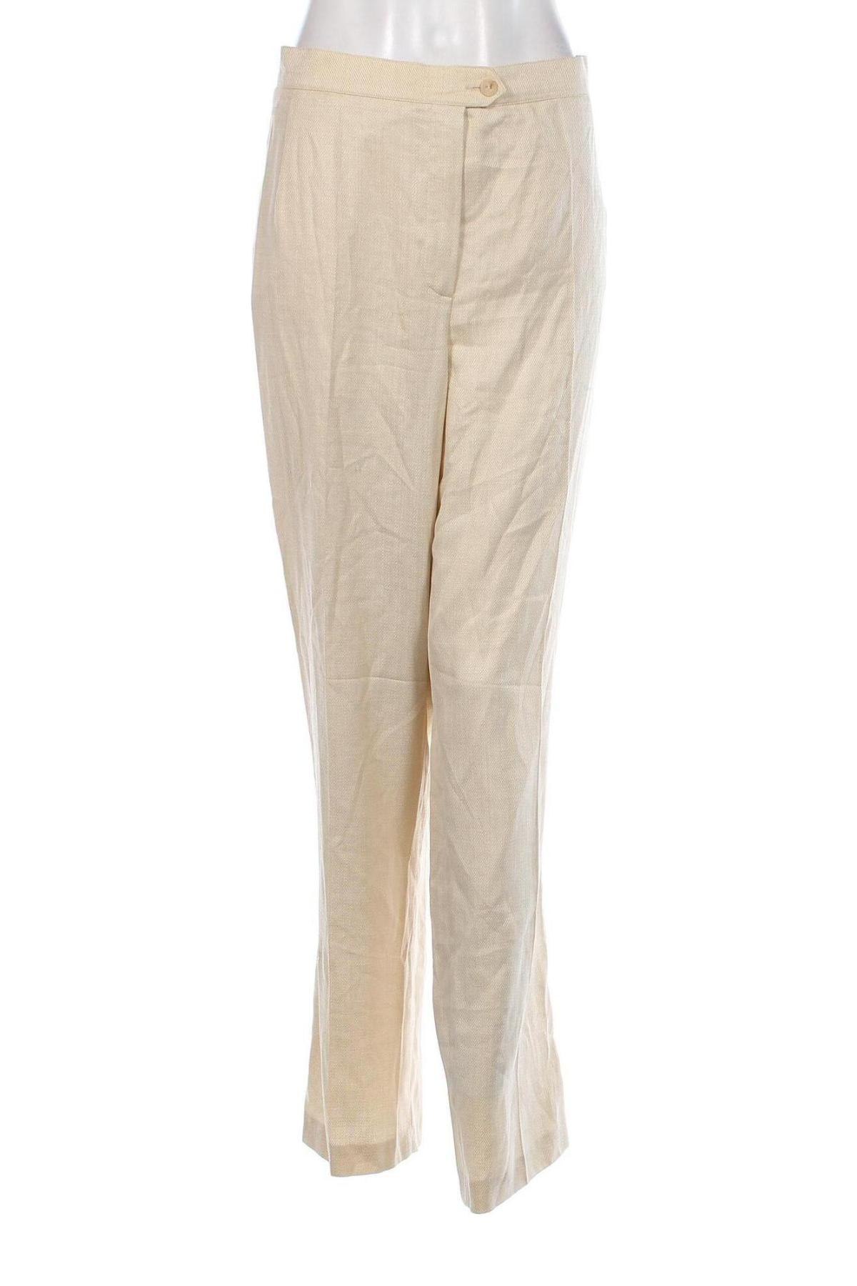 Pantaloni de femei Gerry Weber, Mărime XXL, Culoare Bej, Preț 100,66 Lei