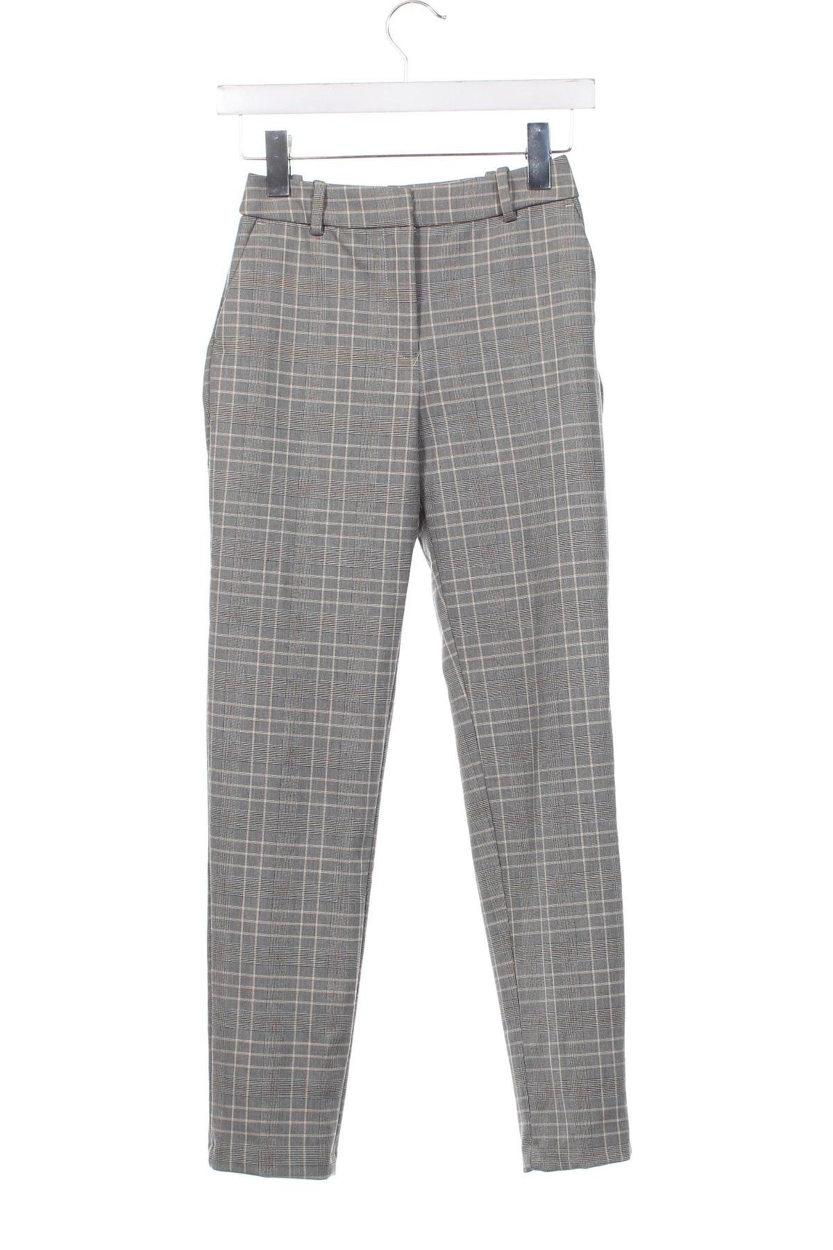 Дамски панталон H&M, Размер XXS, Цвят Сив, Цена 16,54 лв.