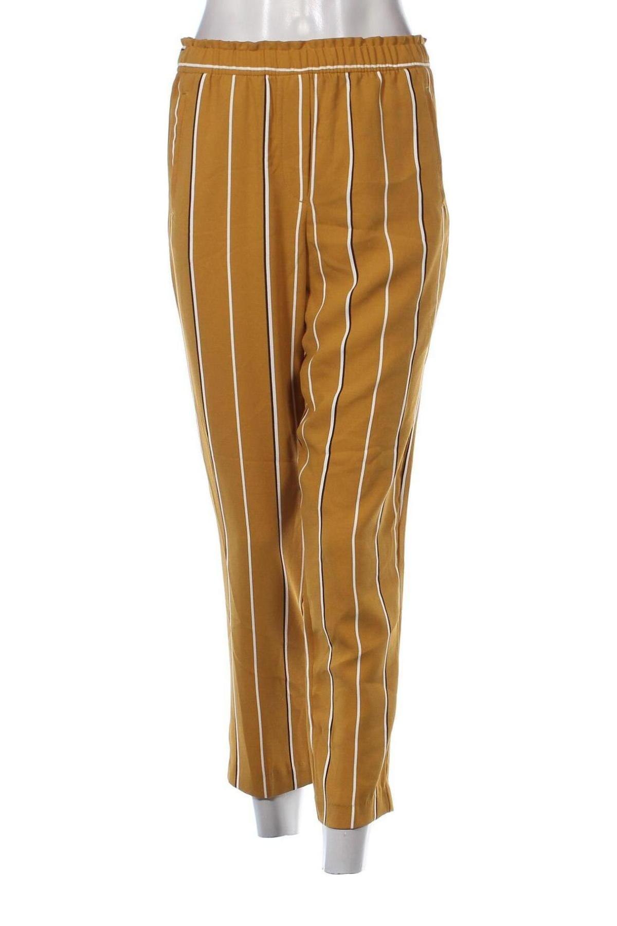 Pantaloni de femei H&M, Mărime S, Culoare Galben, Preț 31,48 Lei