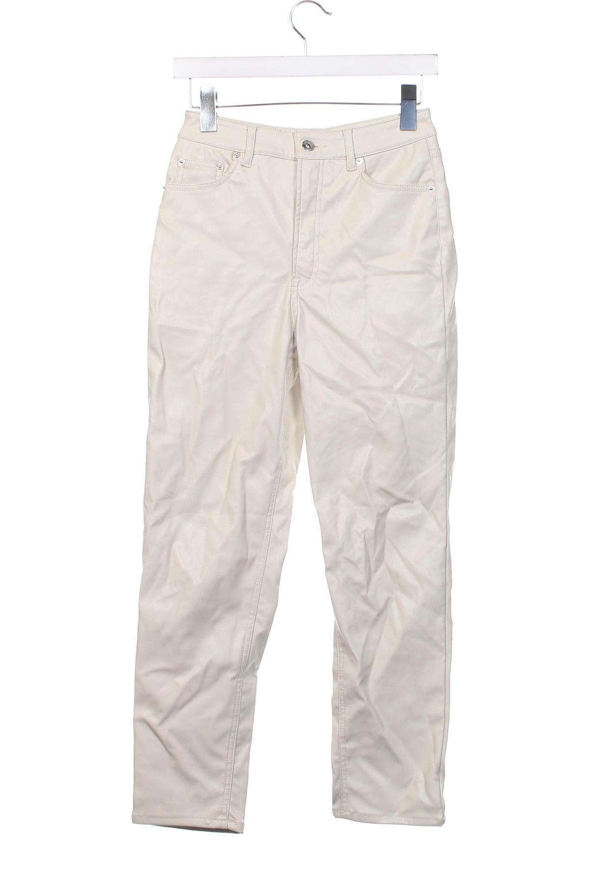 Дамски панталон H&M Divided, Размер S, Цвят Бежов, Цена 9,28 лв.