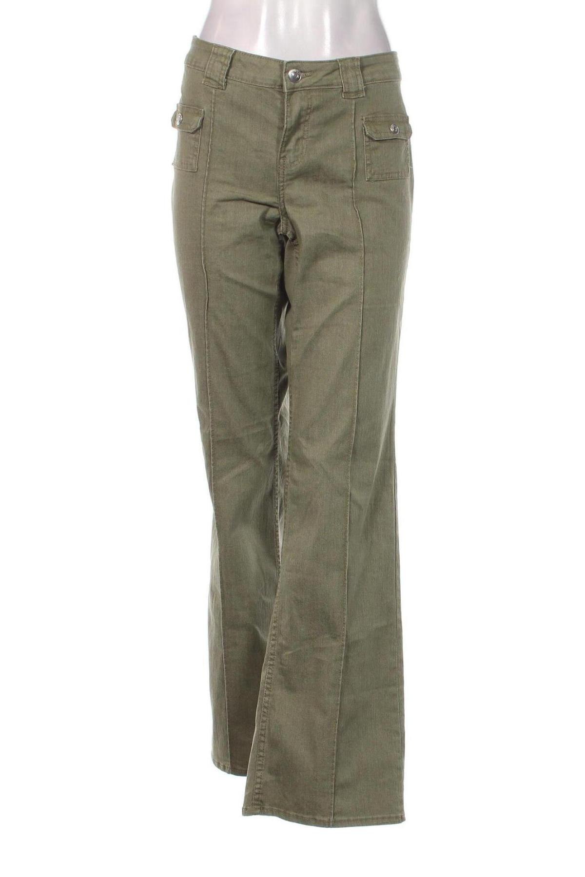 Pantaloni de femei H&M Divided, Mărime XL, Culoare Verde, Preț 37,73 Lei