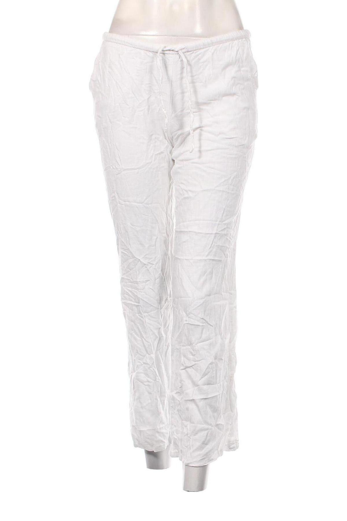 Damskie spodnie H&M Divided, Rozmiar XS, Kolor Biały, Cena 92,76 zł