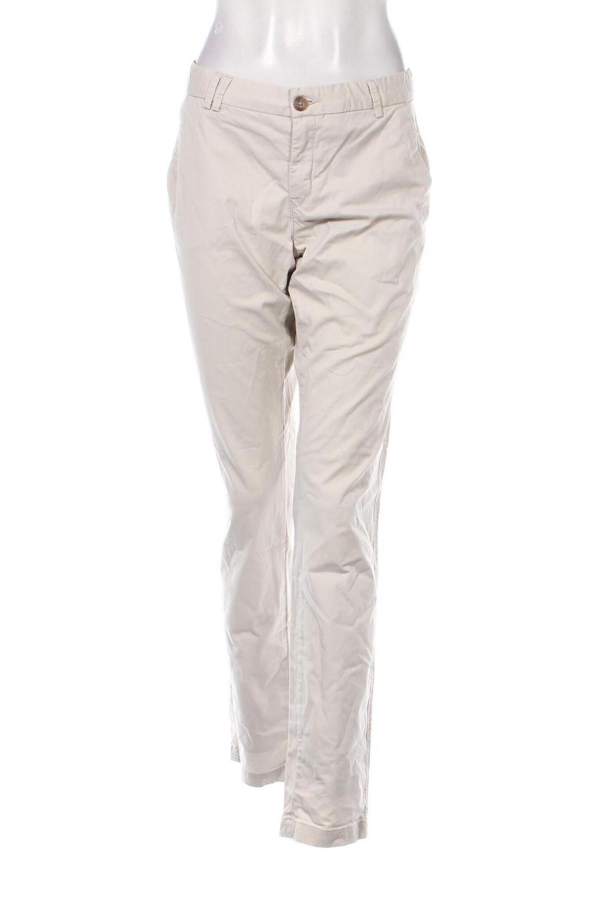 Дамски панталон H&M L.O.G.G., Размер L, Цвят Бежов, Цена 10,15 лв.