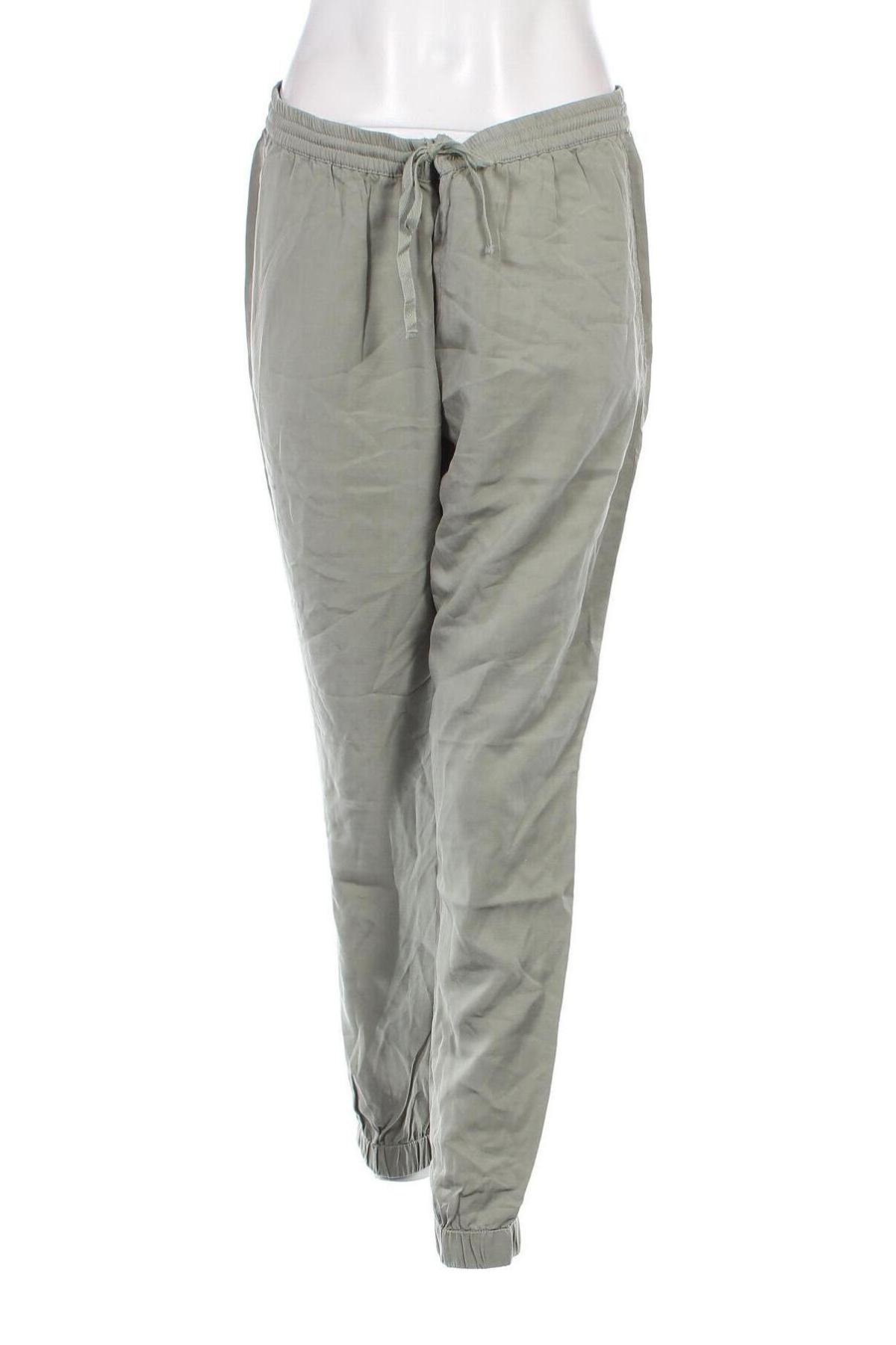 Pantaloni de femei H&M L.O.G.G., Mărime L, Culoare Verde, Preț 38,16 Lei