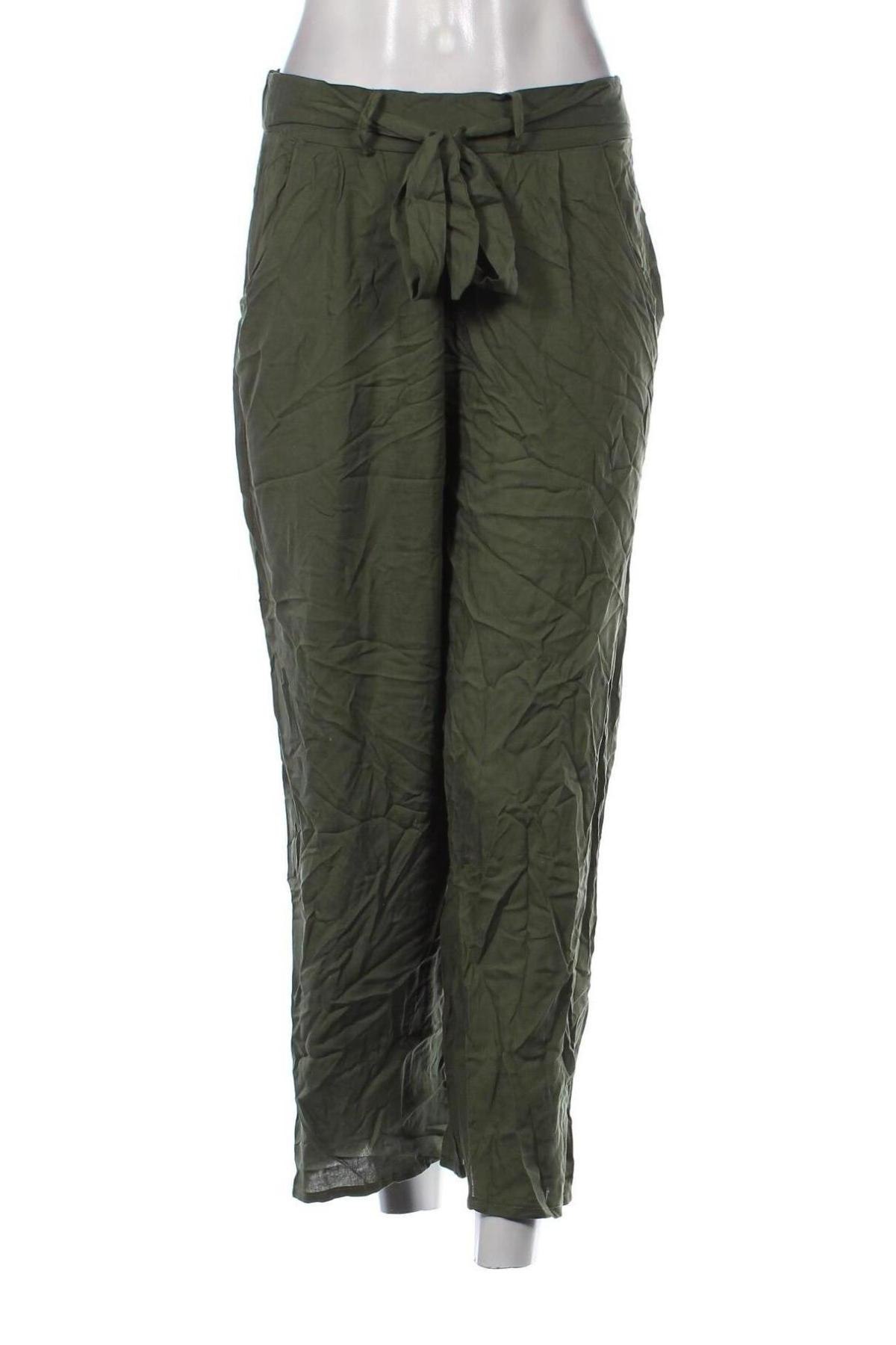 Дамски панталон Haily`s, Размер M, Цвят Зелен, Цена 14,35 лв.