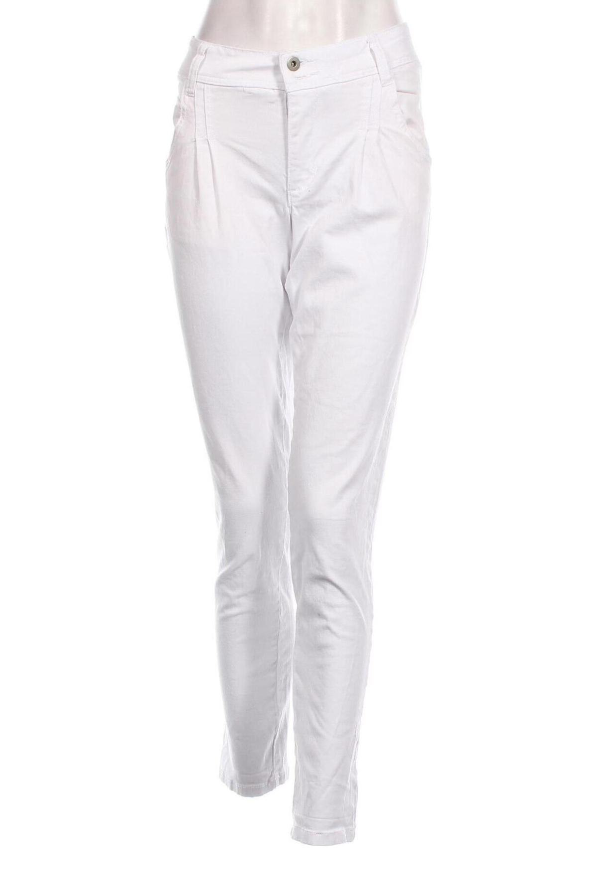 Дамски панталон Heine, Размер M, Цвят Бял, Цена 26,75 лв.
