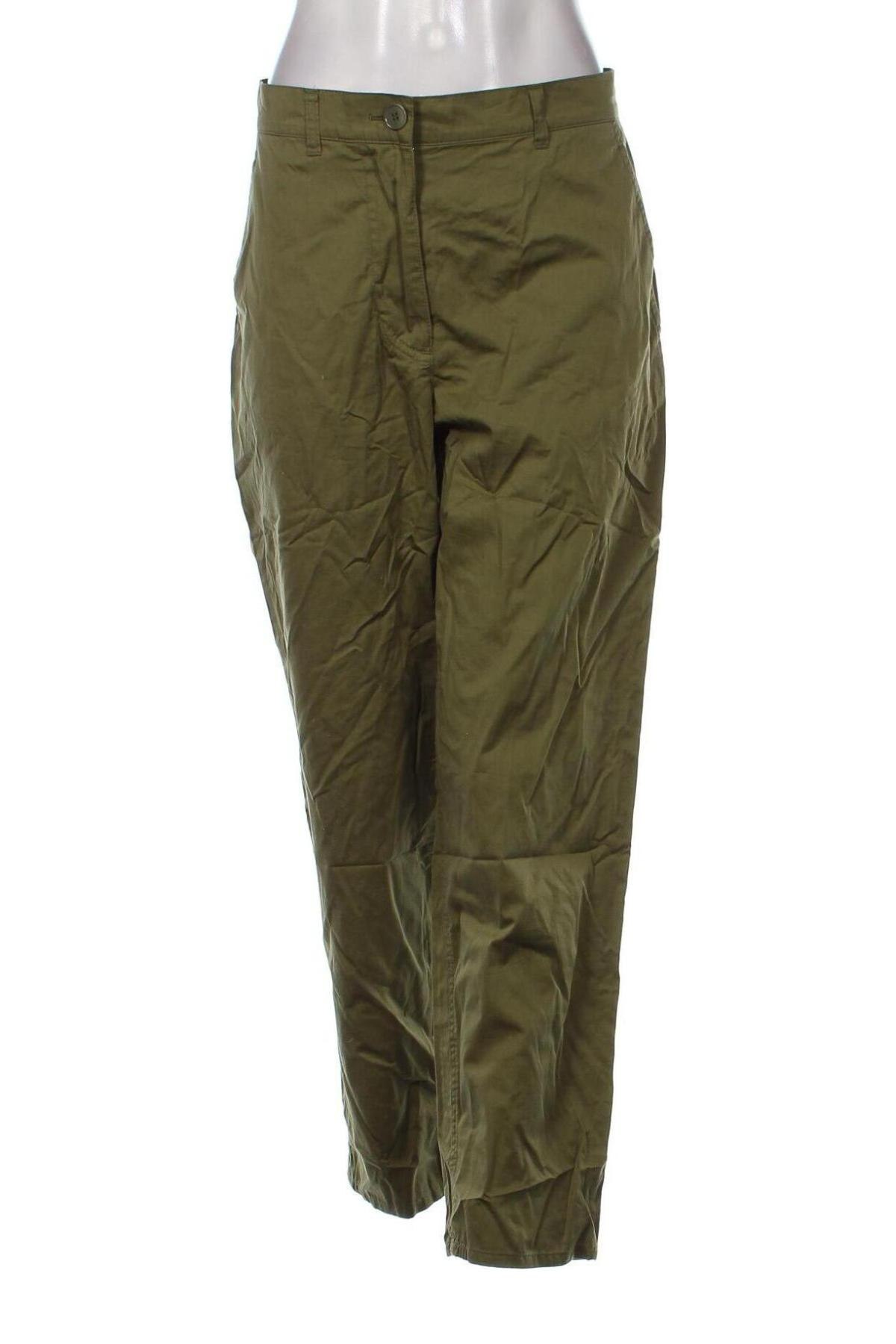Γυναικείο παντελόνι Hessnatur, Μέγεθος M, Χρώμα Πράσινο, Τιμή 21,87 €
