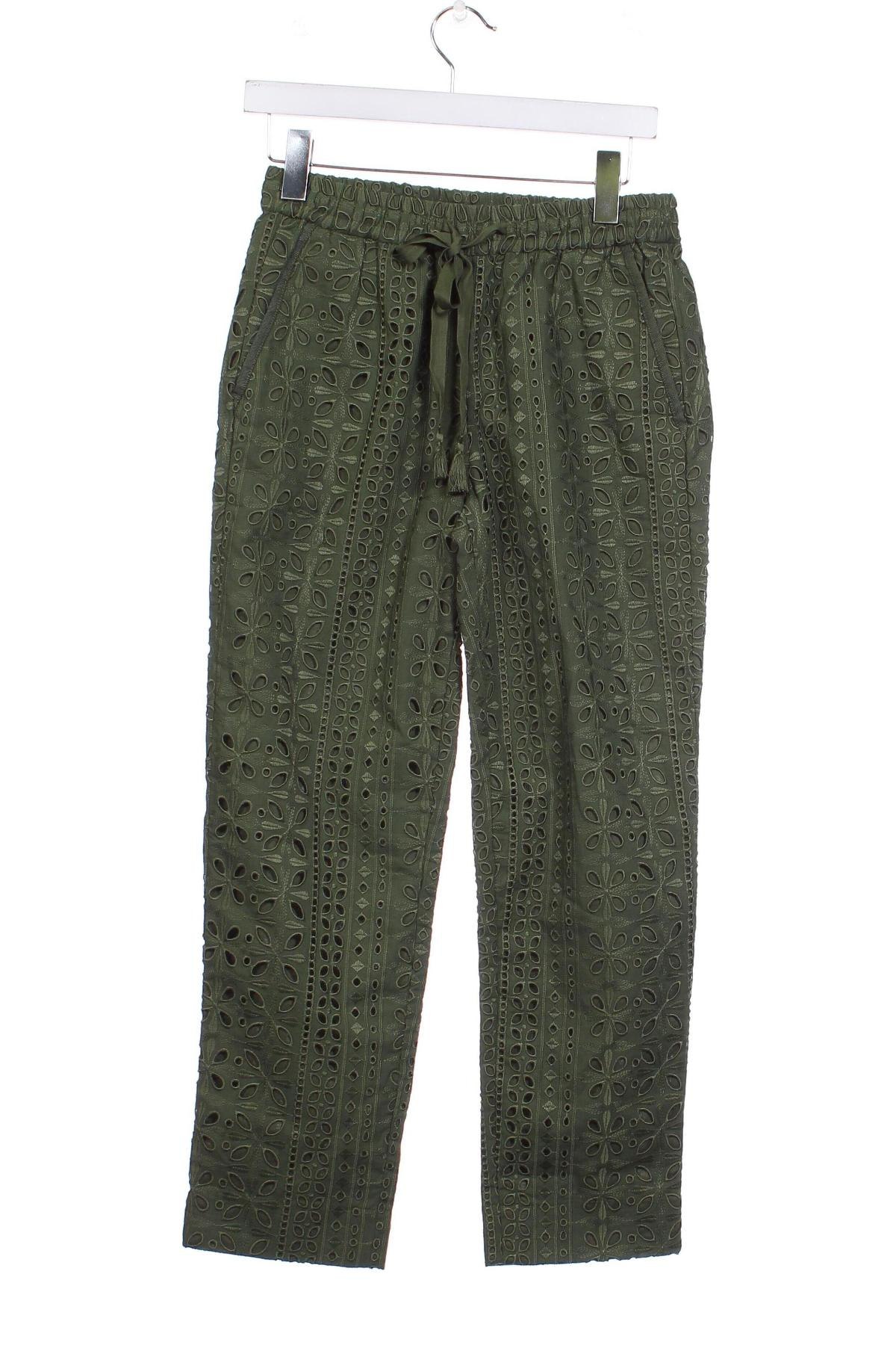 Dámske nohavice J.Crew, Veľkosť XS, Farba Zelená, Cena  216,00 €