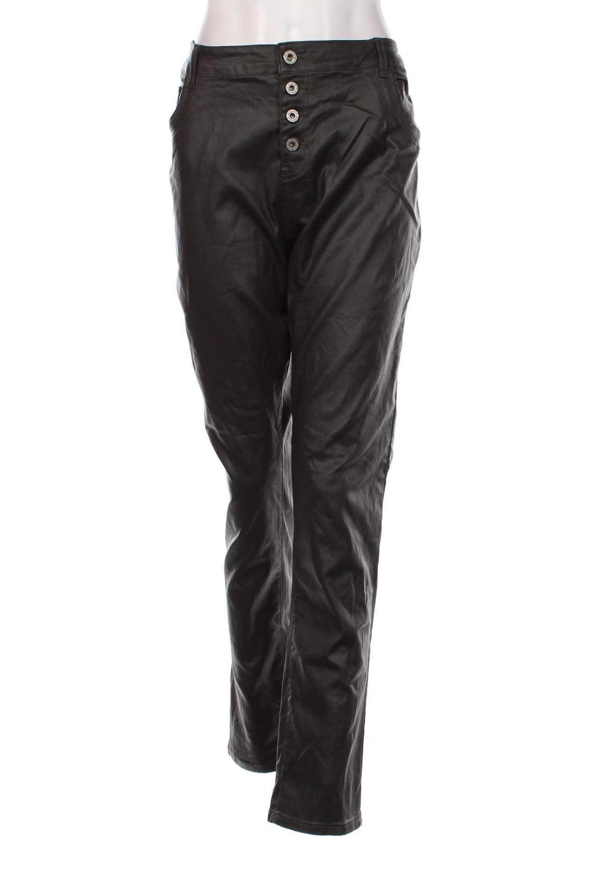 Дамски панталон KAROSTAR, Размер XXL, Цвят Зелен, Цена 14,50 лв.