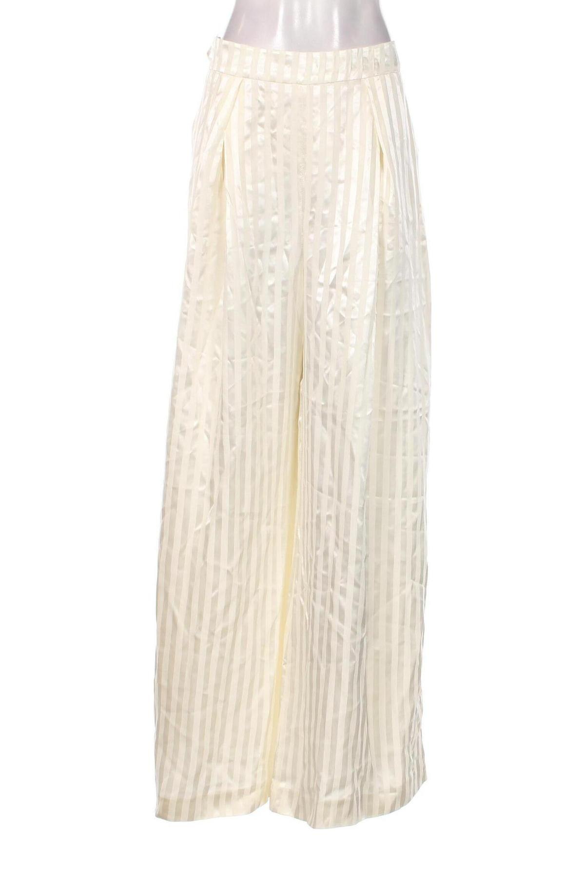 Дамски панталон Karen Millen, Размер XL, Цвят Екрю, Цена 131,96 лв.