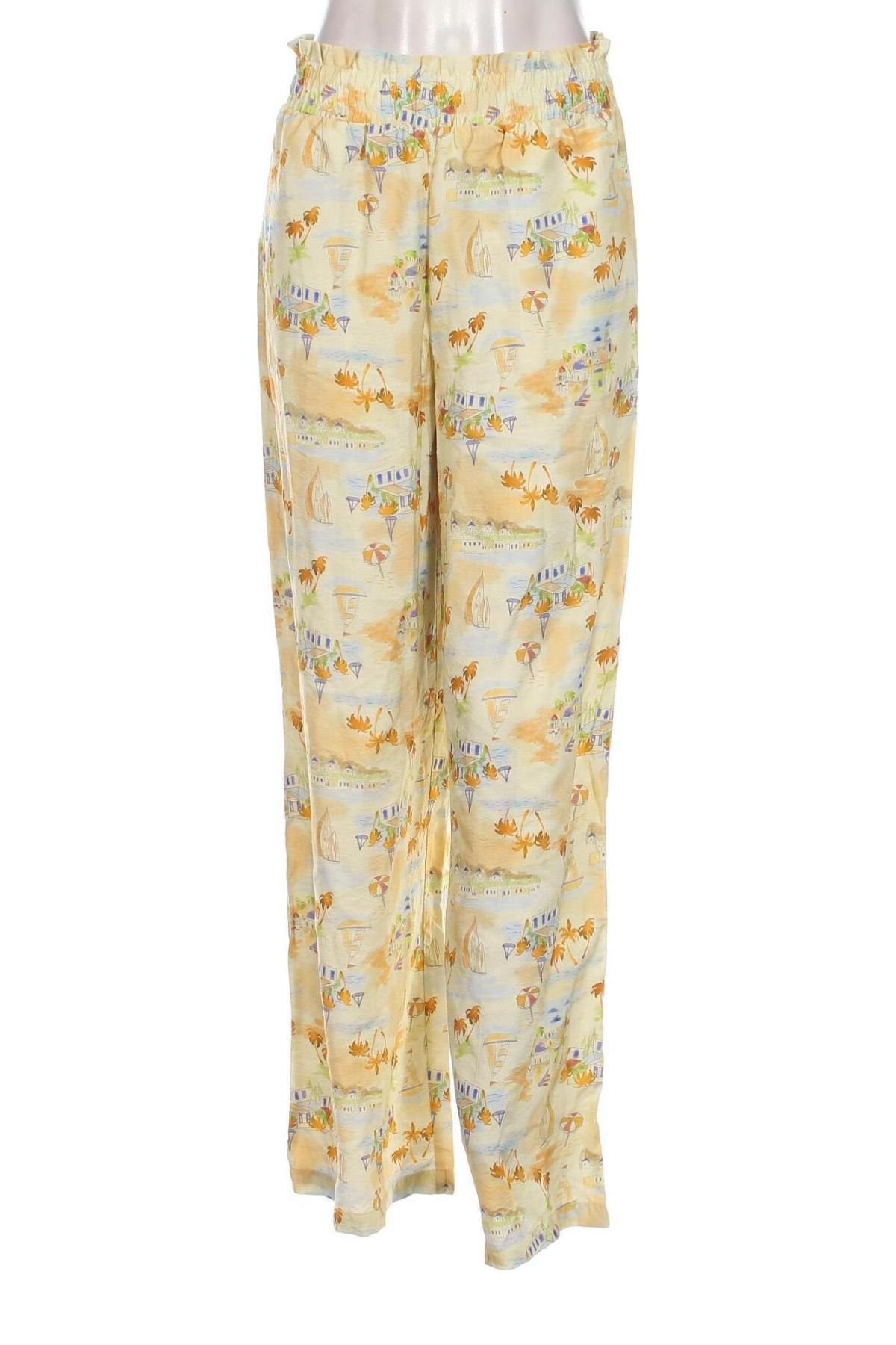 Pantaloni de femei LCW, Mărime S, Culoare Galben, Preț 39,95 Lei