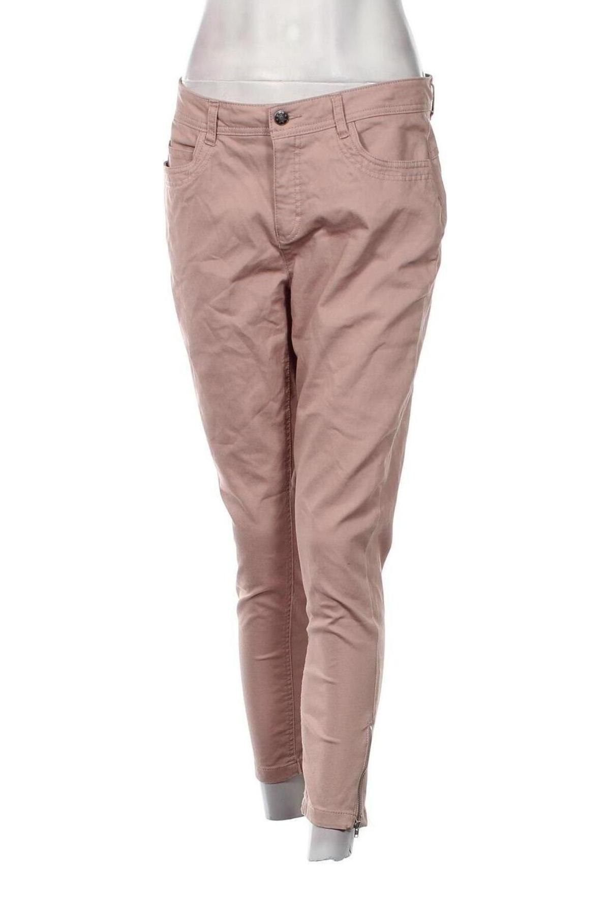 Дамски панталон Laura Torelli, Размер M, Цвят Розов, Цена 54,15 лв.
