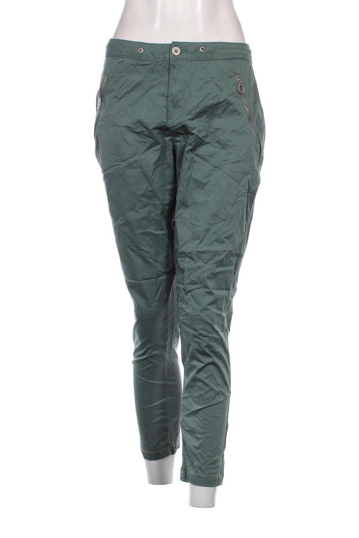 Pantaloni de femei Laura Torelli, Mărime S, Culoare Verde, Preț 19,08 Lei