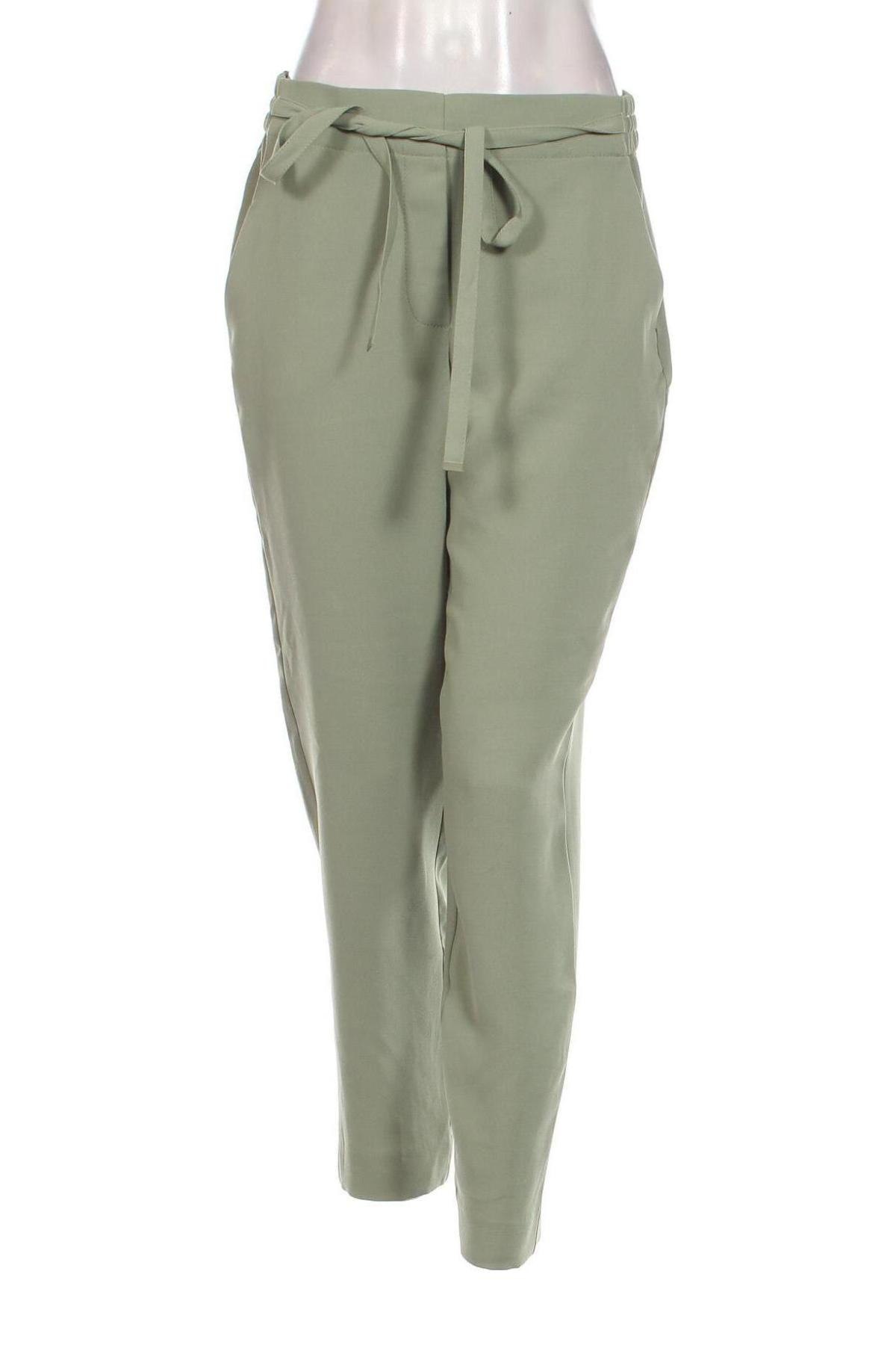 Pantaloni de femei Mango, Mărime M, Culoare Verde, Preț 52,20 Lei