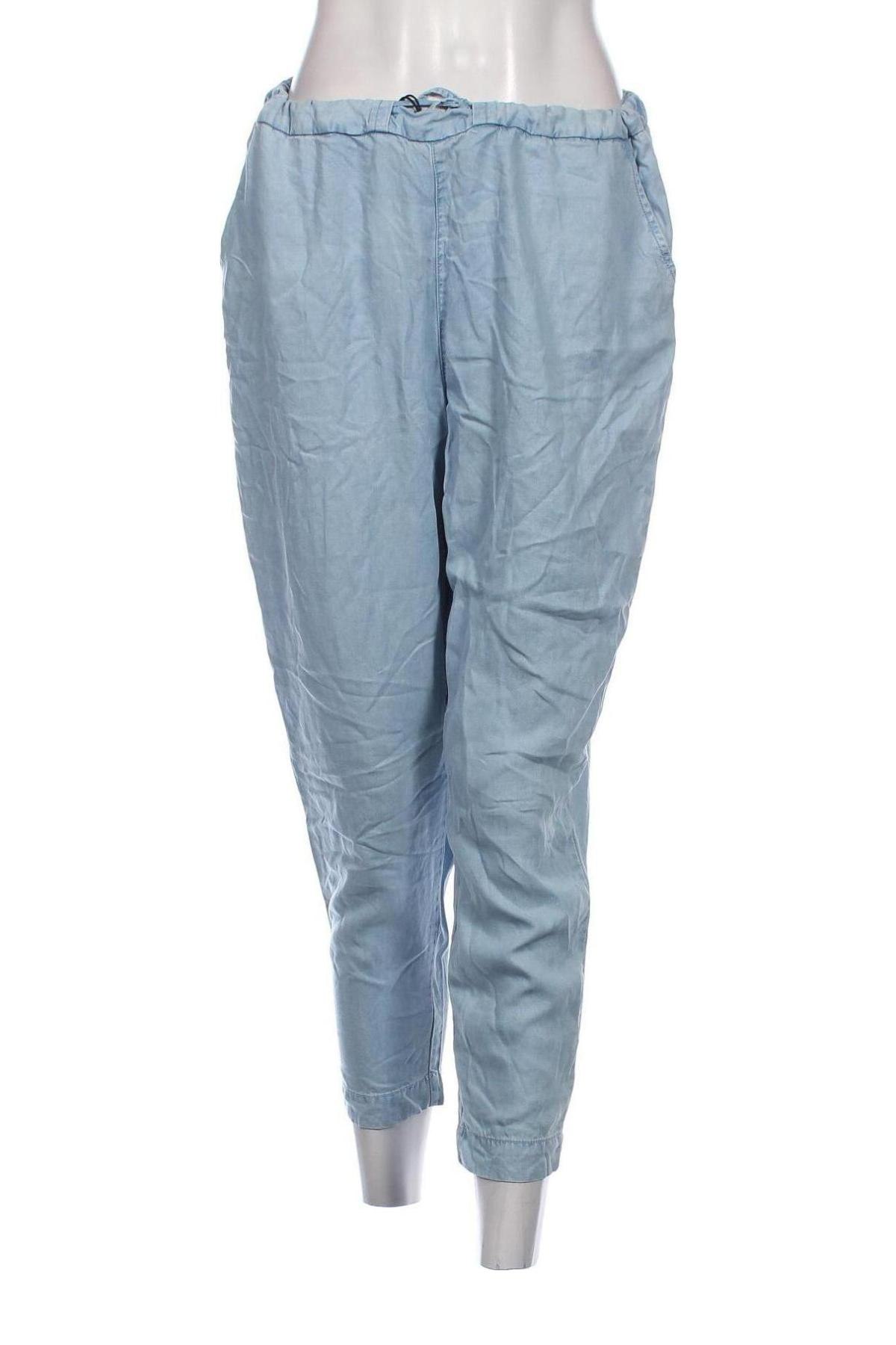 Pantaloni de femei Mango, Mărime S, Culoare Albastru, Preț 144,38 Lei